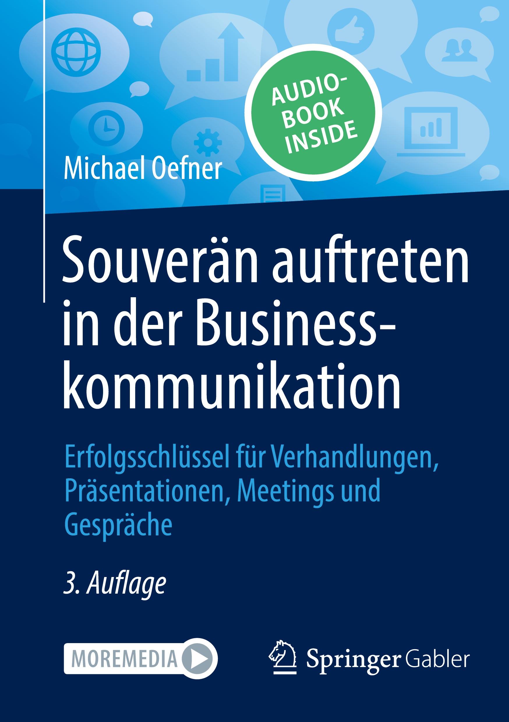 Vorderes Coverbild Souverän auftreten in der Businesskommunikation