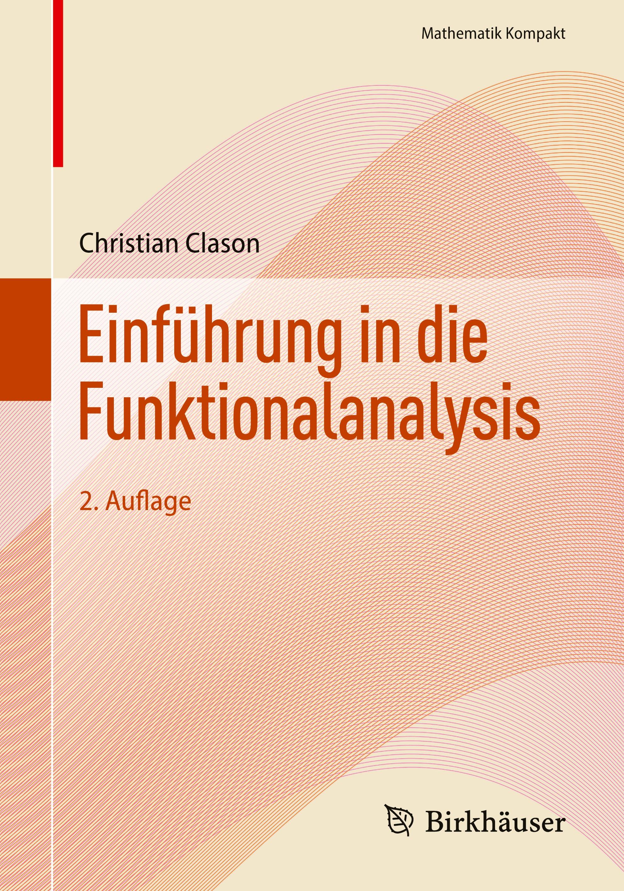 Vorderes Coverbild Einführung in die Funktionalanalysis