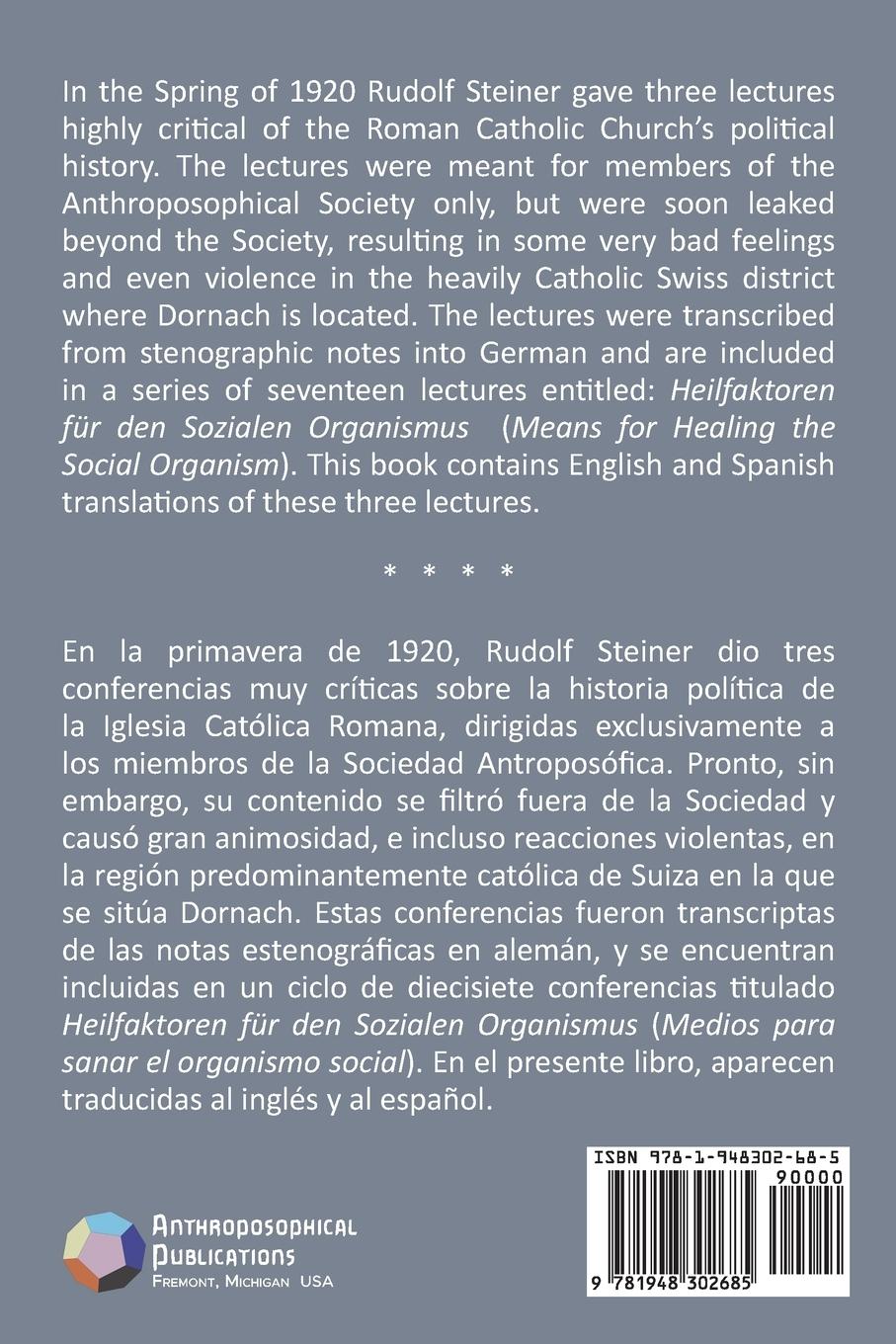 Rückseitencover The Roman Catholic Church