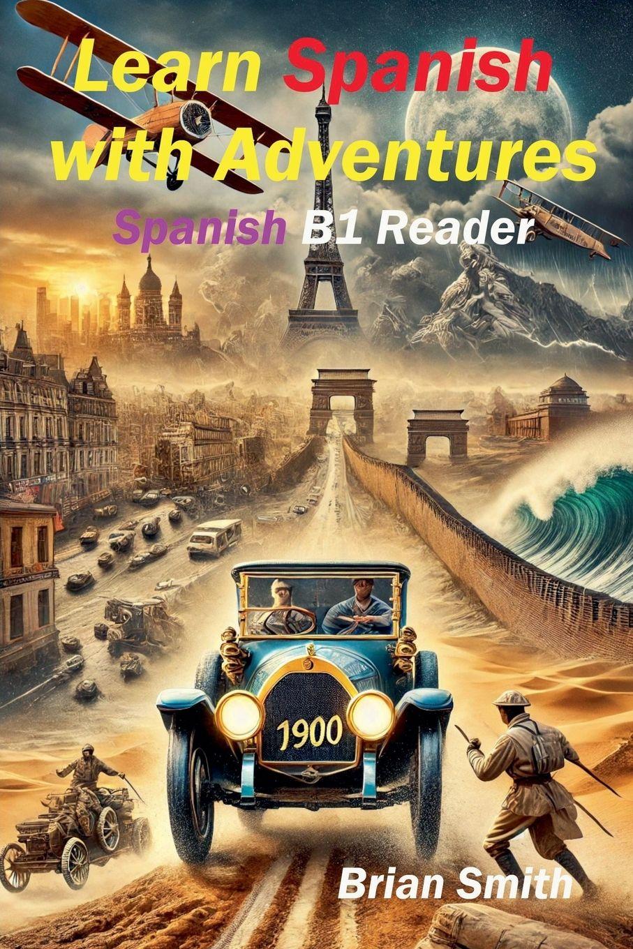 Vorderes Coverbild Learn Spanish with Adventures