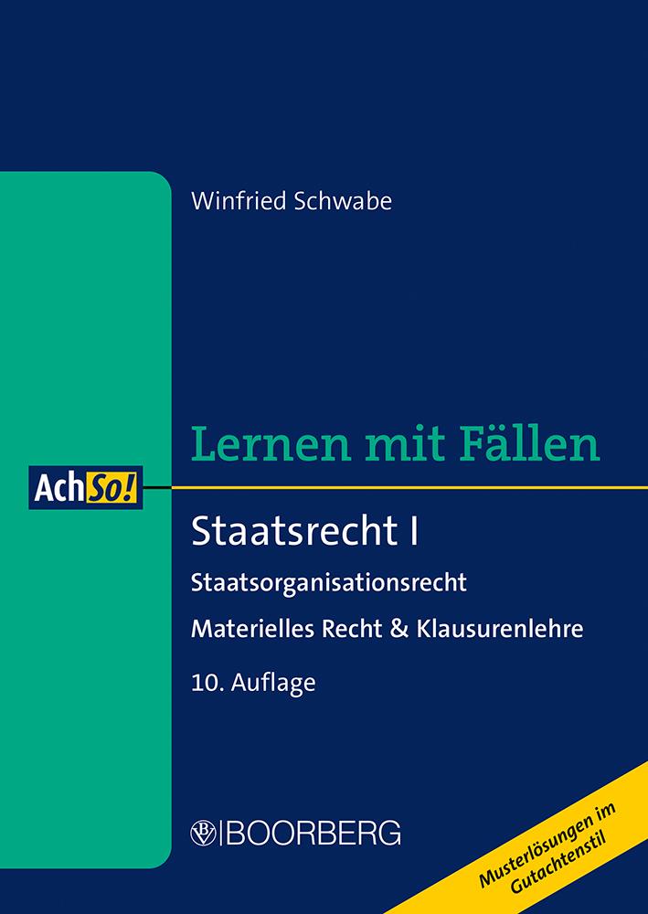 Vorderes Coverbild Staatsrecht I