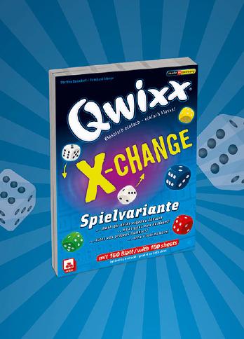 Vorderes Coverbild QWIXX EXXCHANGE - ZUSATZBLÖCKE