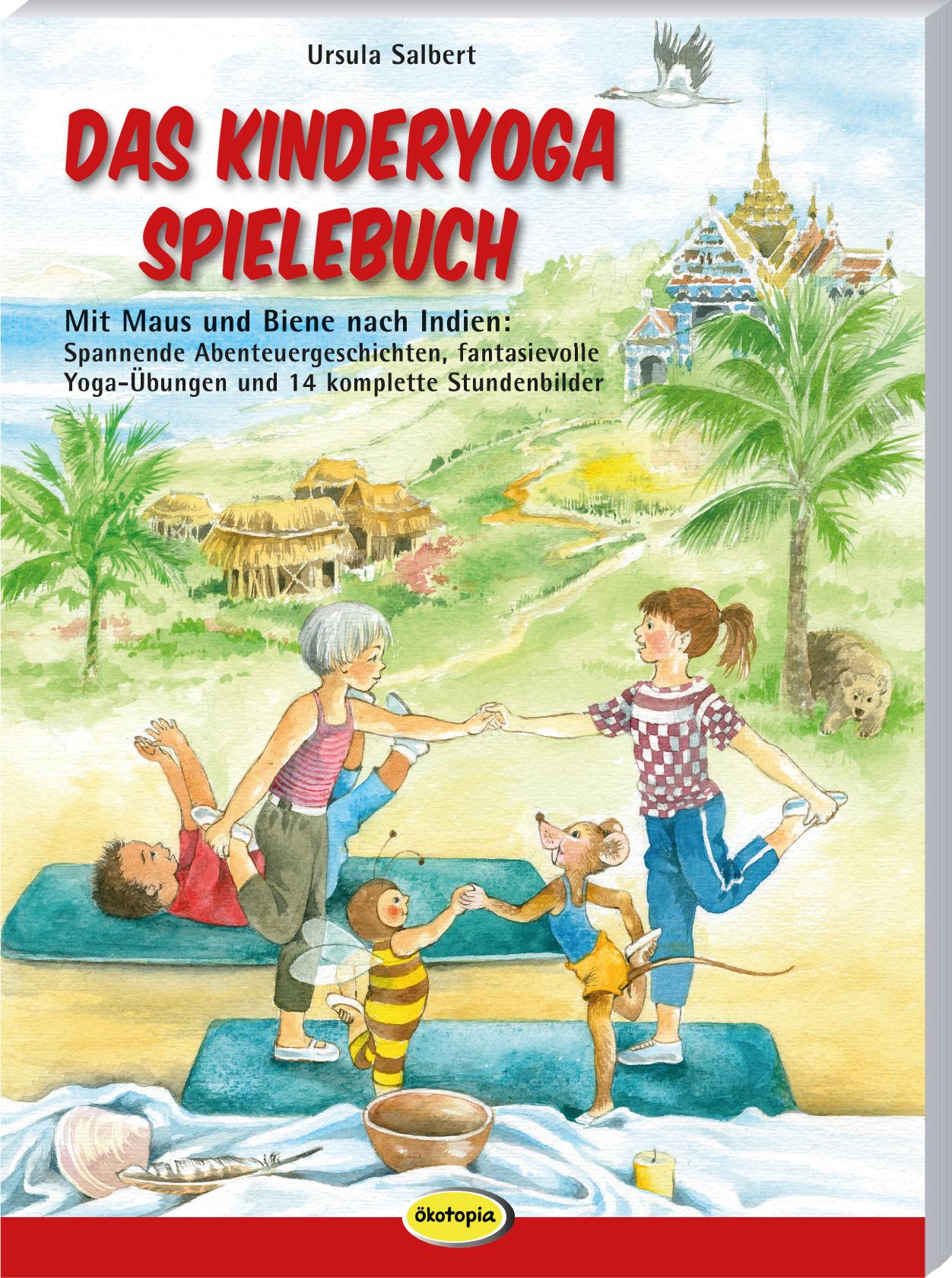 Vorderes Coverbild Das Kinderyoga-Spielebuch
