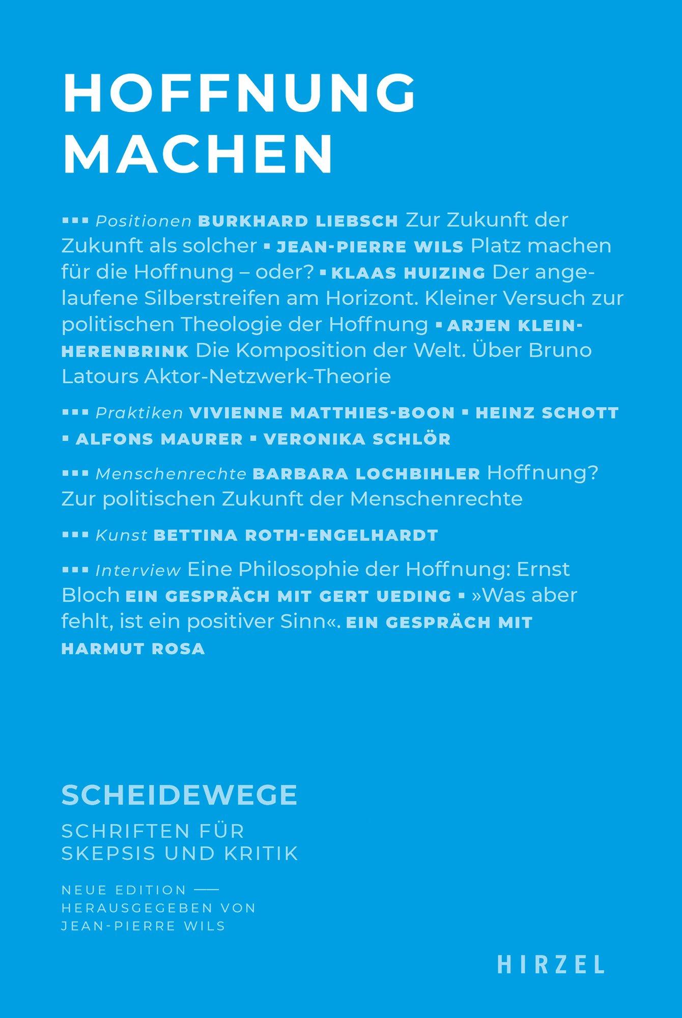 Vorderes Coverbild Hoffnung machen