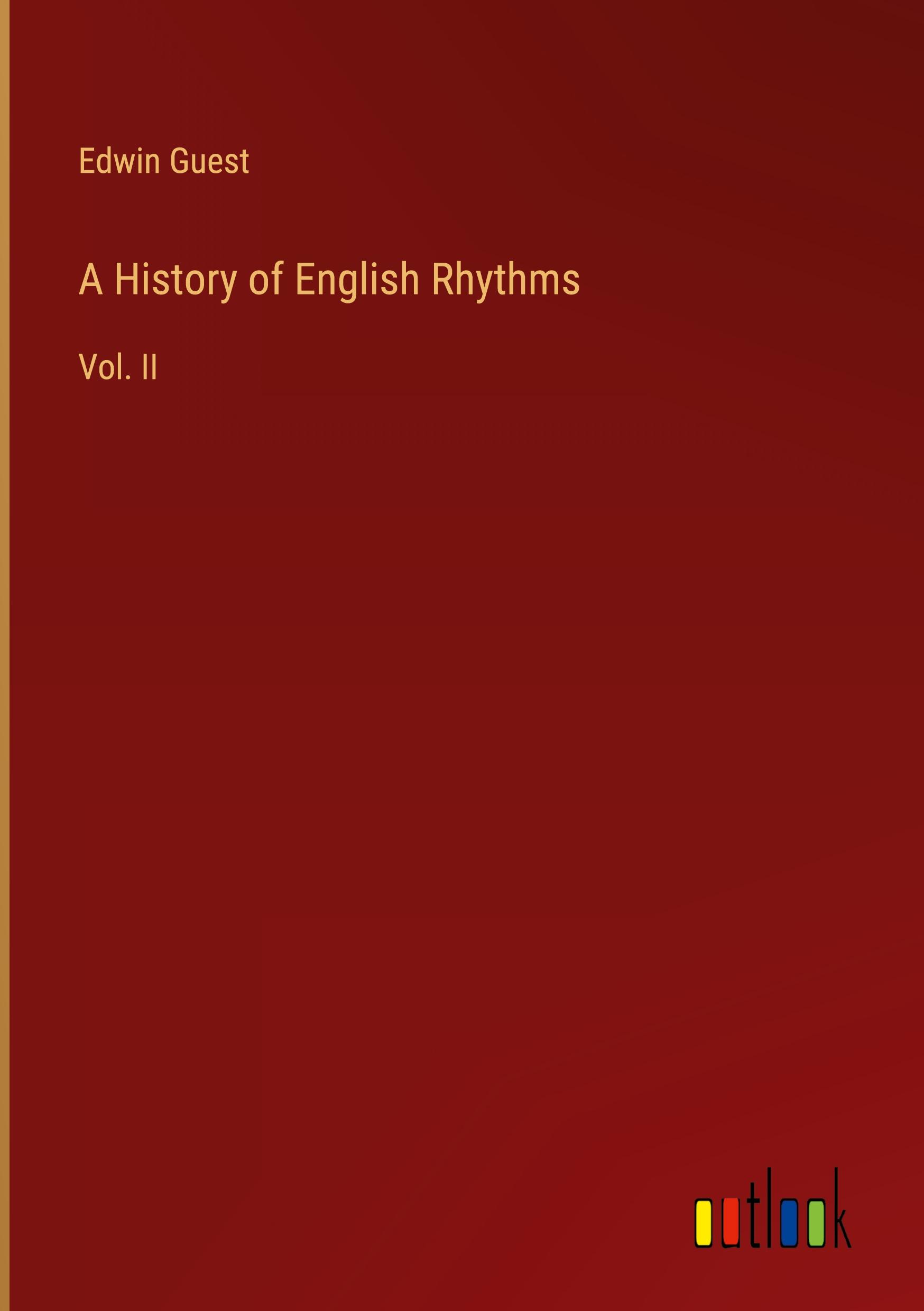 Vorderes Coverbild A History of English Rhythms