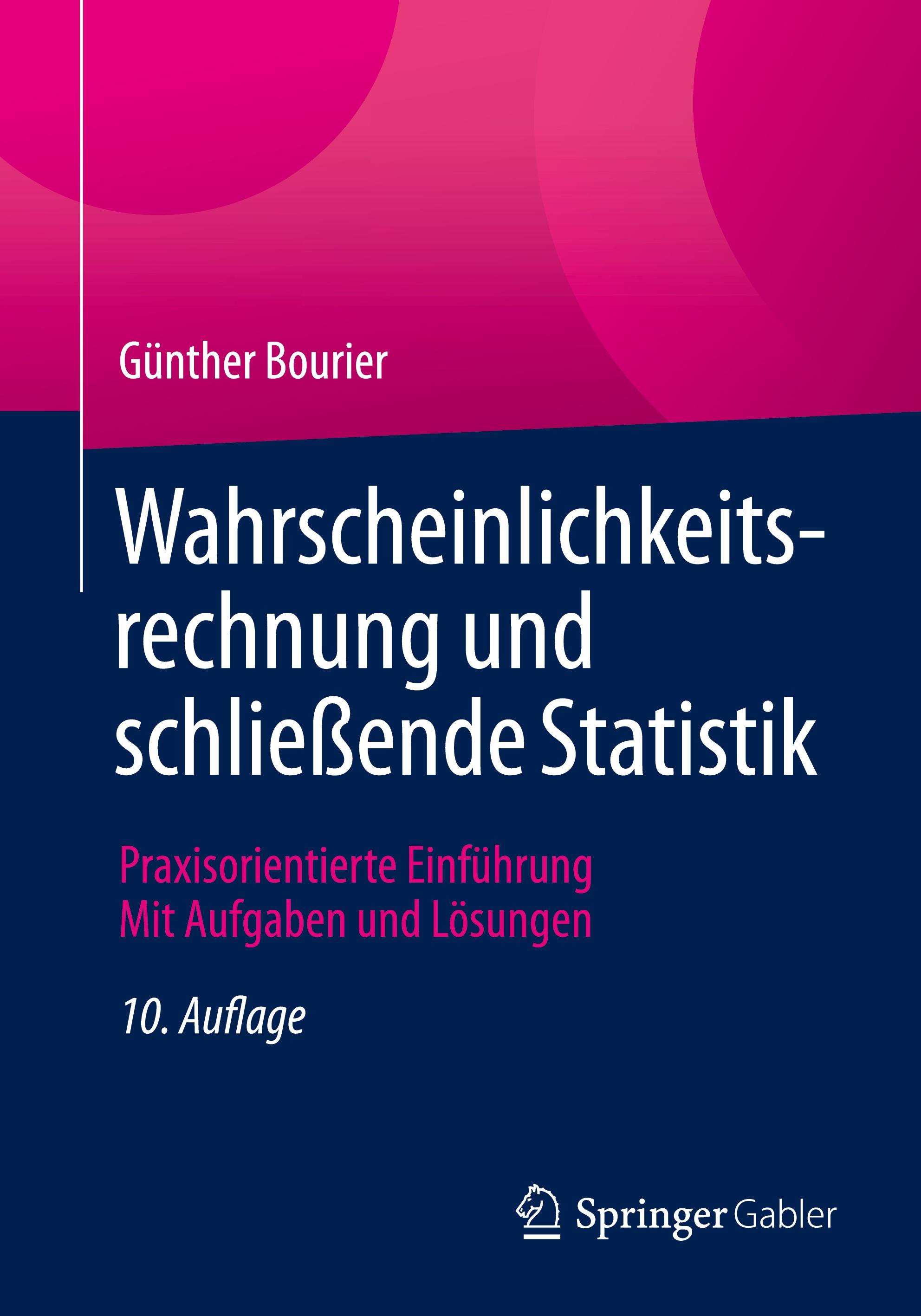 Vorderes Coverbild Wahrscheinlichkeitsrechnung und schließende Statistik