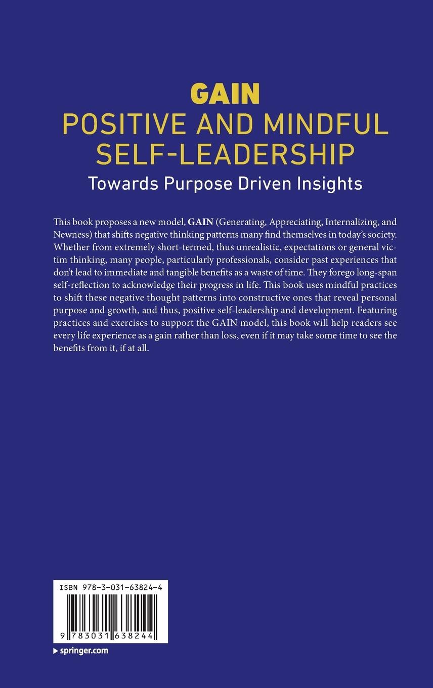 Rückseitencover GAIN Positive and Mindful Self-Leadership