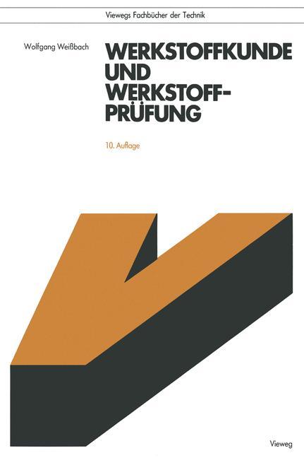 Vorderes Coverbild Werkstoffkunde und Werkstoffprüfung