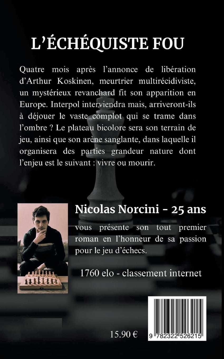 Rückseitencover L'échéquiste fou