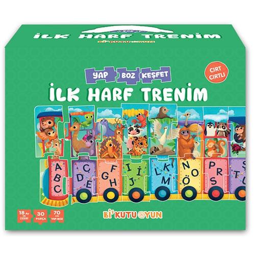 Vorderes Coverbild Ilk Harf Trenim - Cirt Cirtli Yapboz ve Kitap Seti