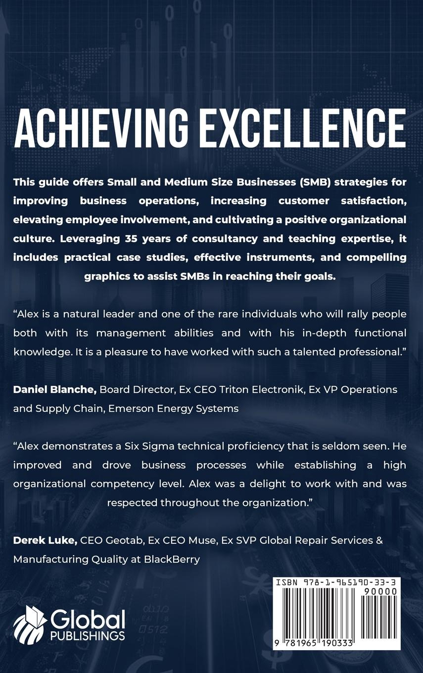 Rückseitencover Achieving Excellence