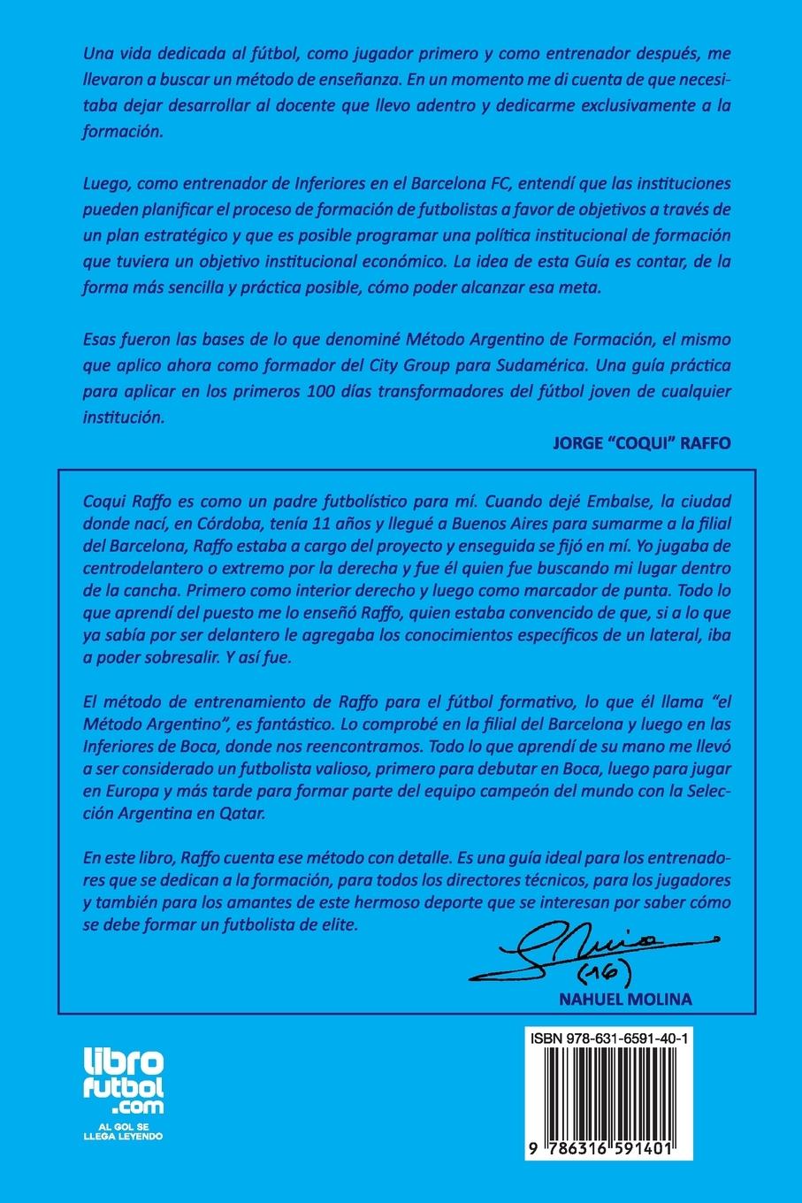 Rückseitencover Guía para un Método Argentino de Formación