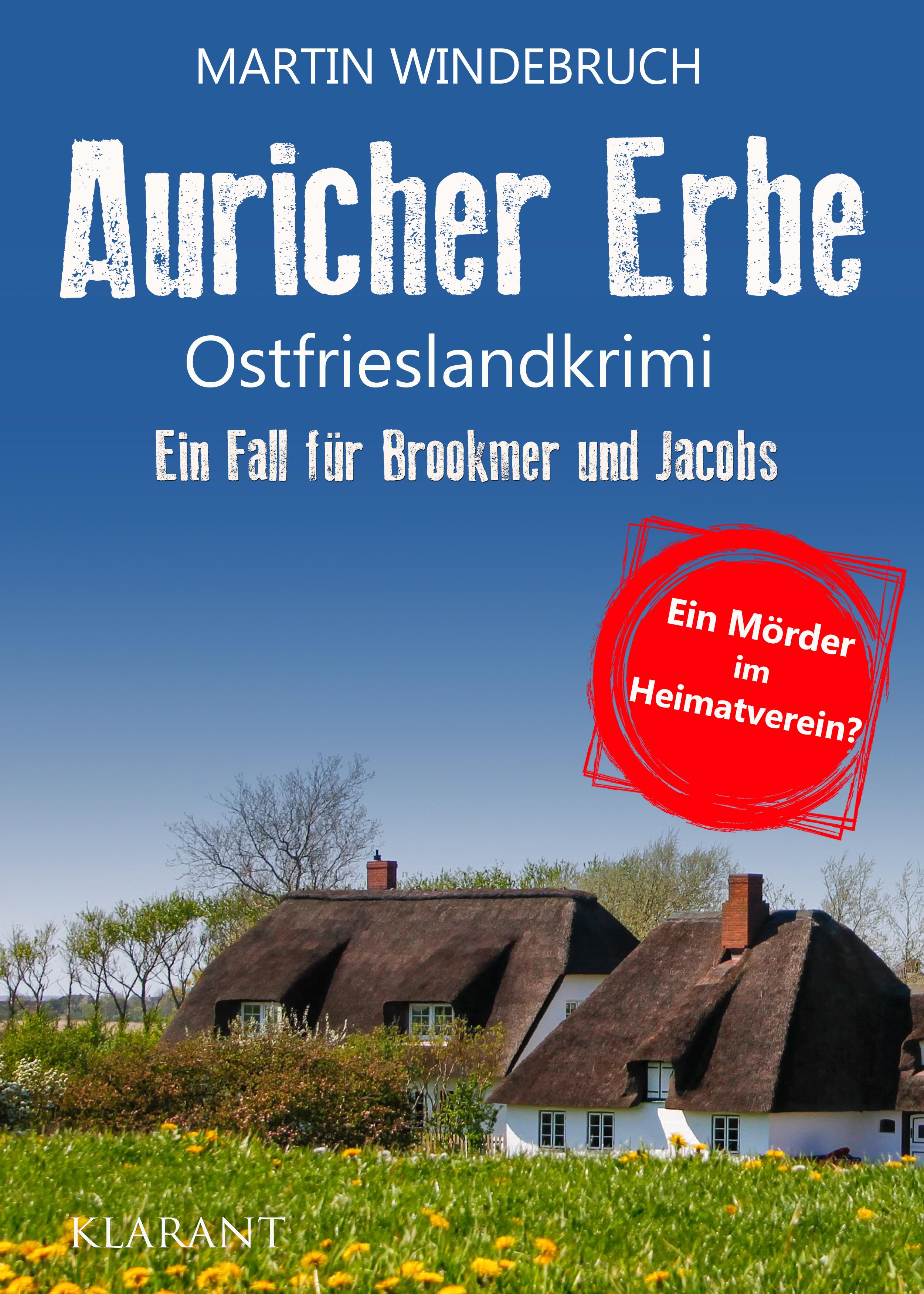 Vorderes Coverbild Auricher Erbe. Ostfrieslandkrimi