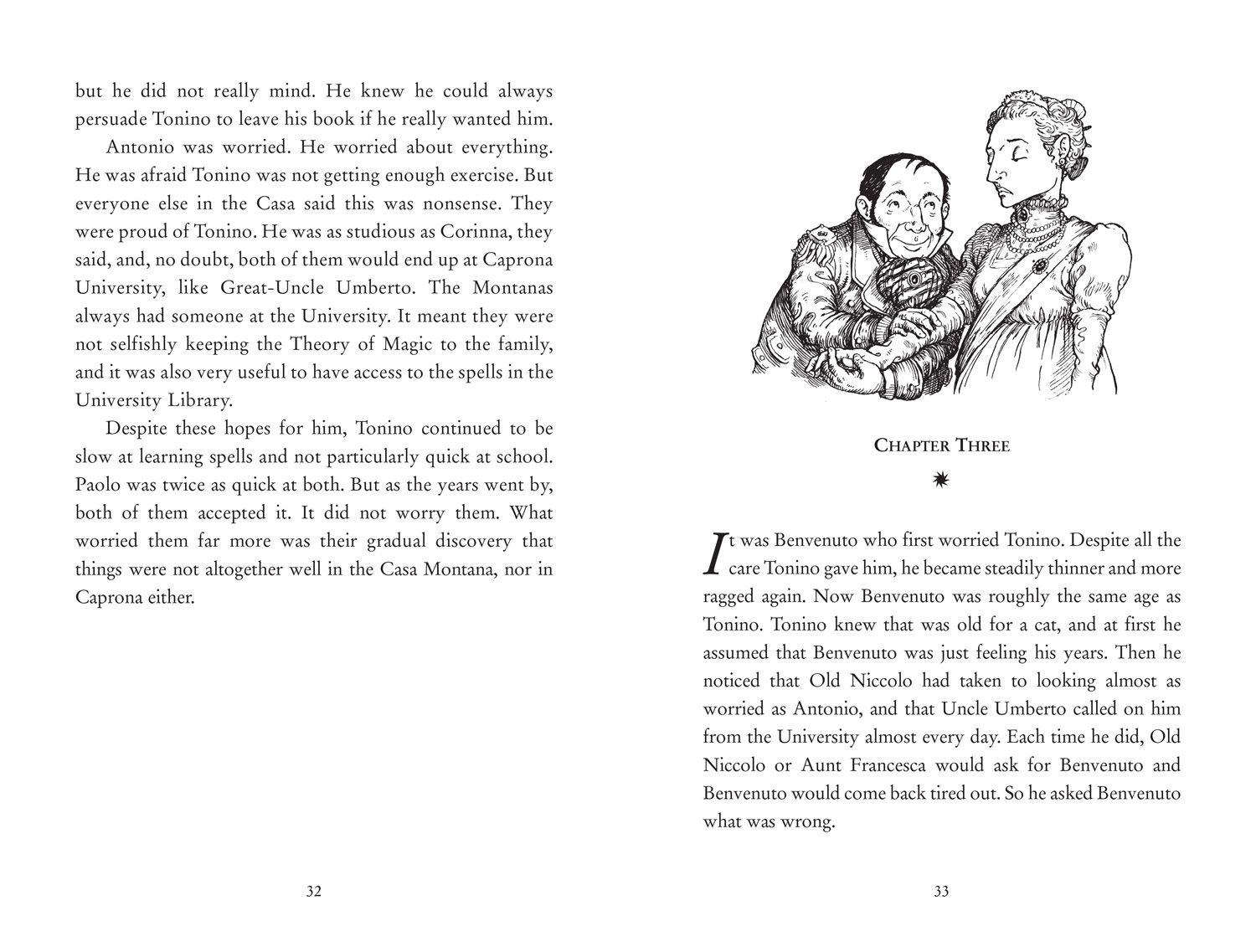 Beispielinhalt (Bild) The Magicians of Caprona