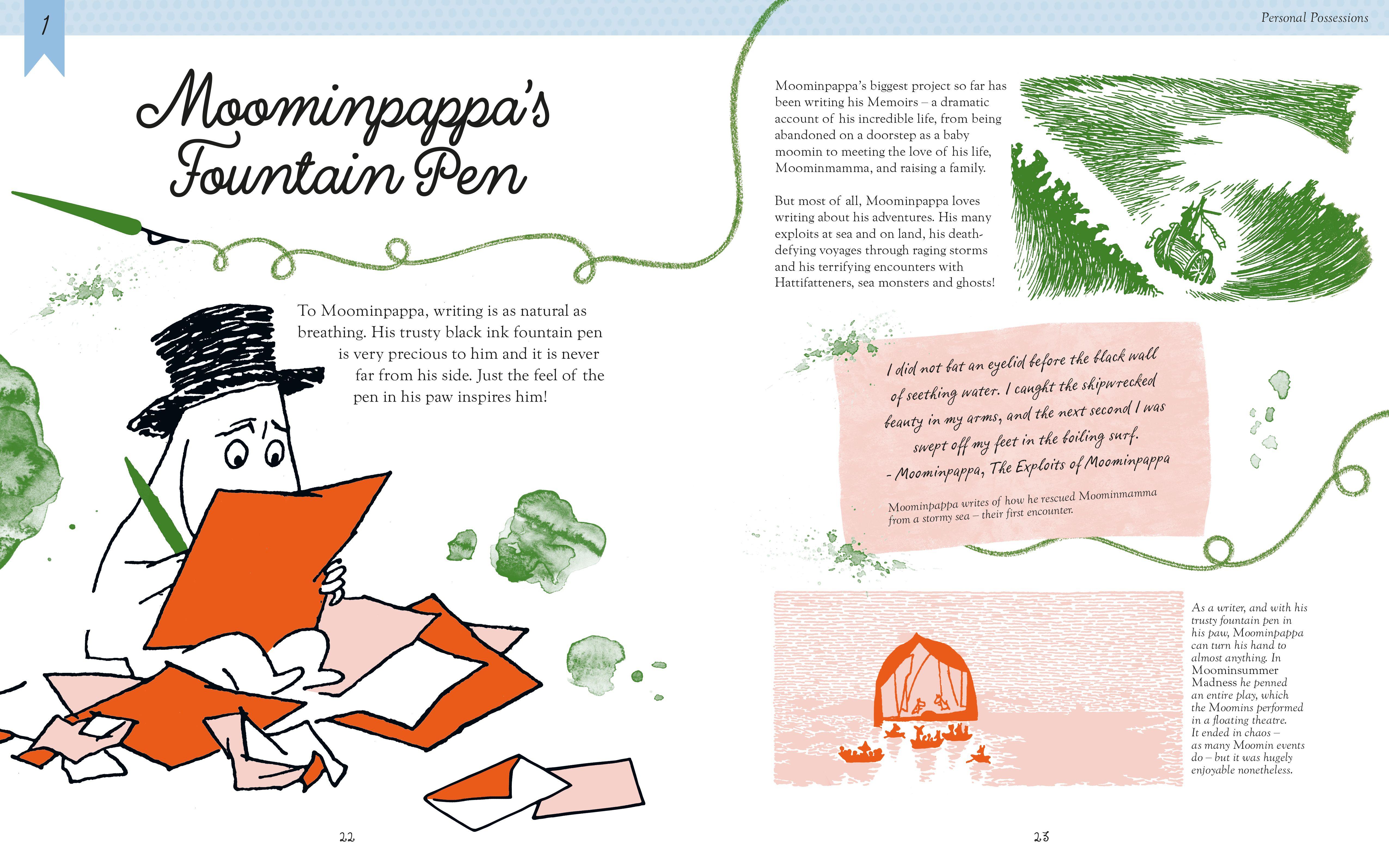 Beispielinhalt (Bild) What Is a Moomin? an Illustrated Guide in 100 Objects