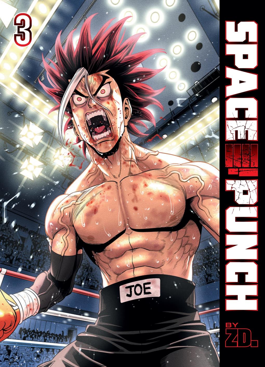 Vorderes Coverbild Space Punch Volume 3