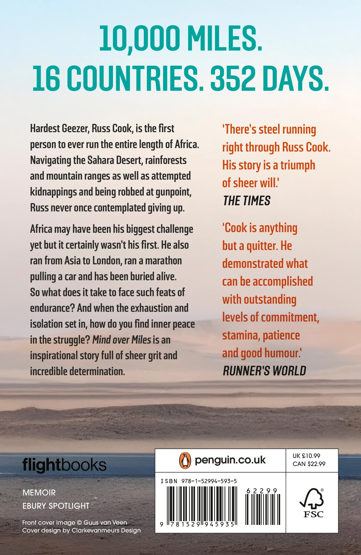 Rückseitencover Mind Over Miles