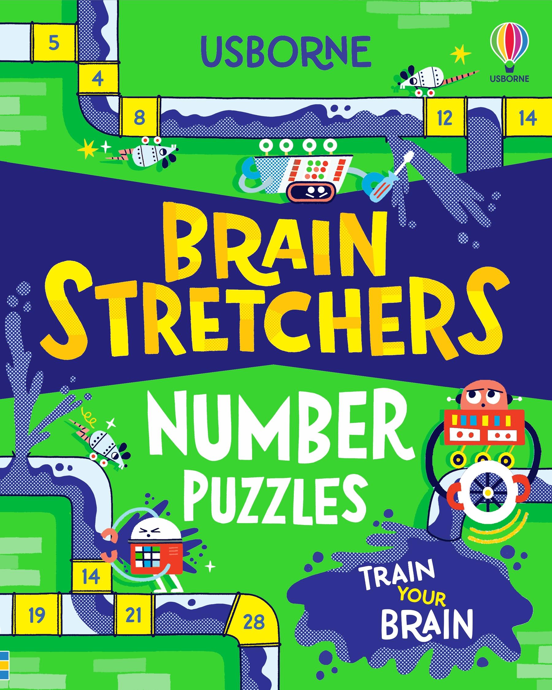 Vorderes Coverbild Brain Stretchers: Number Puzzles