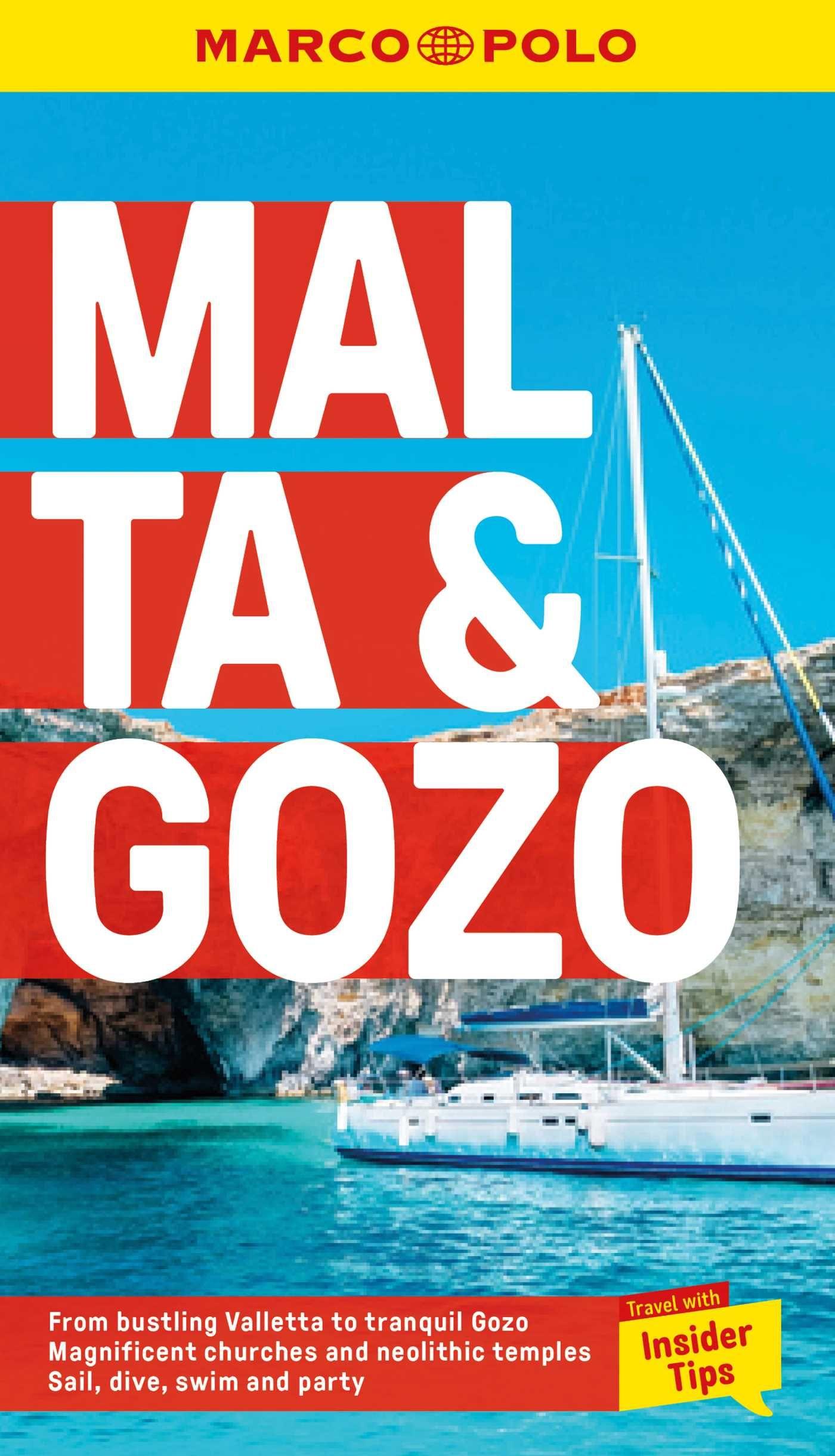 Vorderes Coverbild Malta and Gozo Marco Polo Pocket Travel Guide - with pull out map