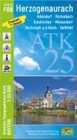 Vorderes Coverbild ATK25-F08 Herzogenaurach (Amtliche Topographische Karte 1:25000)