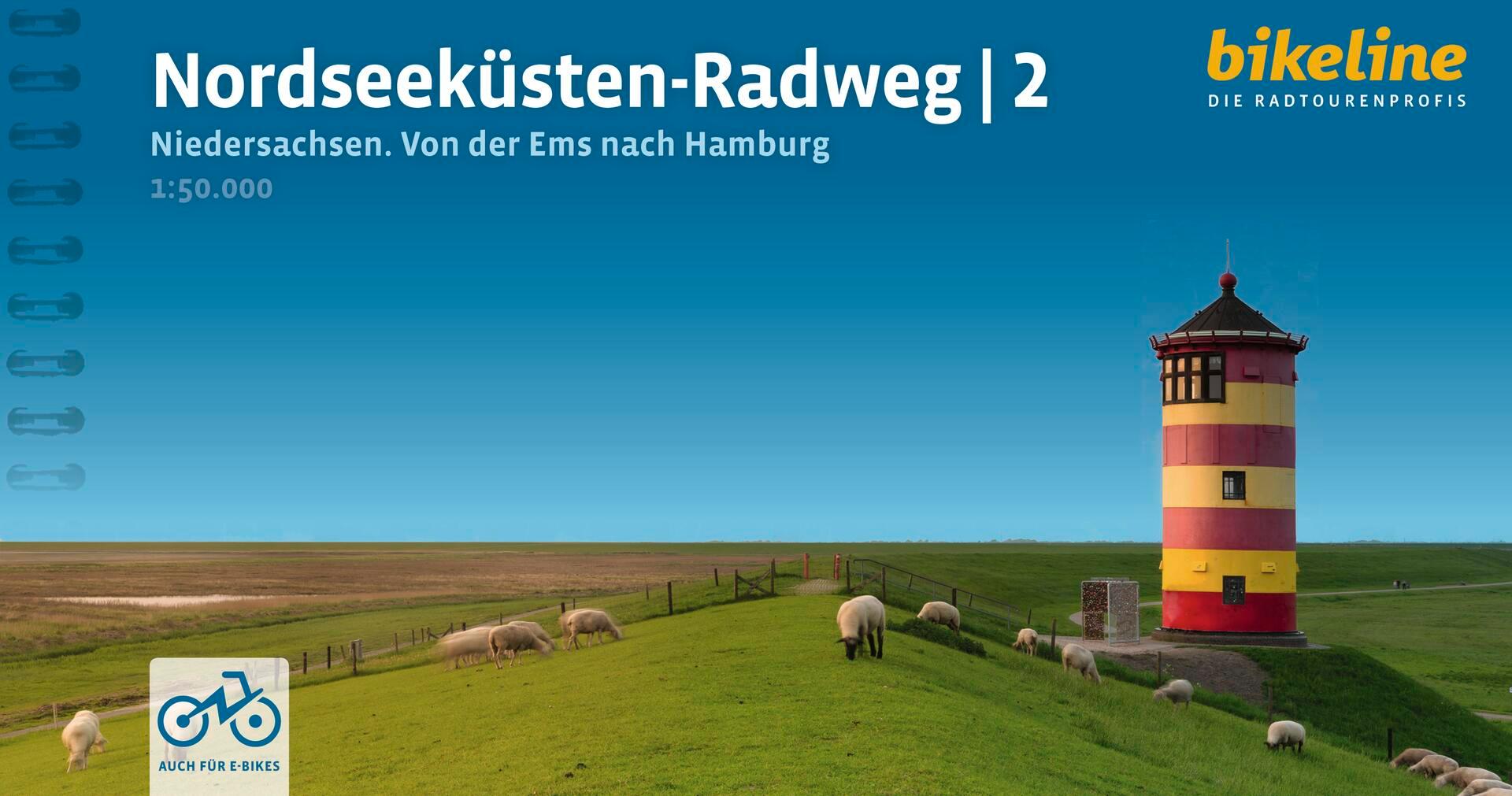Vorderes Coverbild Nordseeküsten-Radweg 2