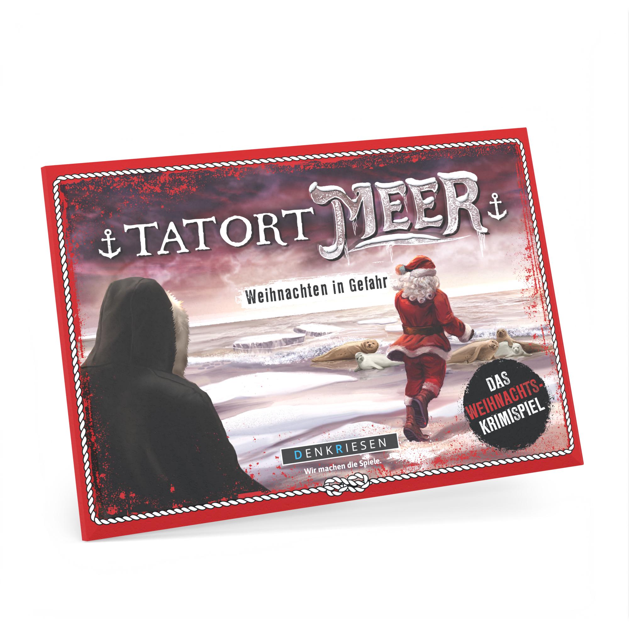 Vorderes Coverbild DENKRIESEN - Tatort Meer - Weihnachten in Gefahr