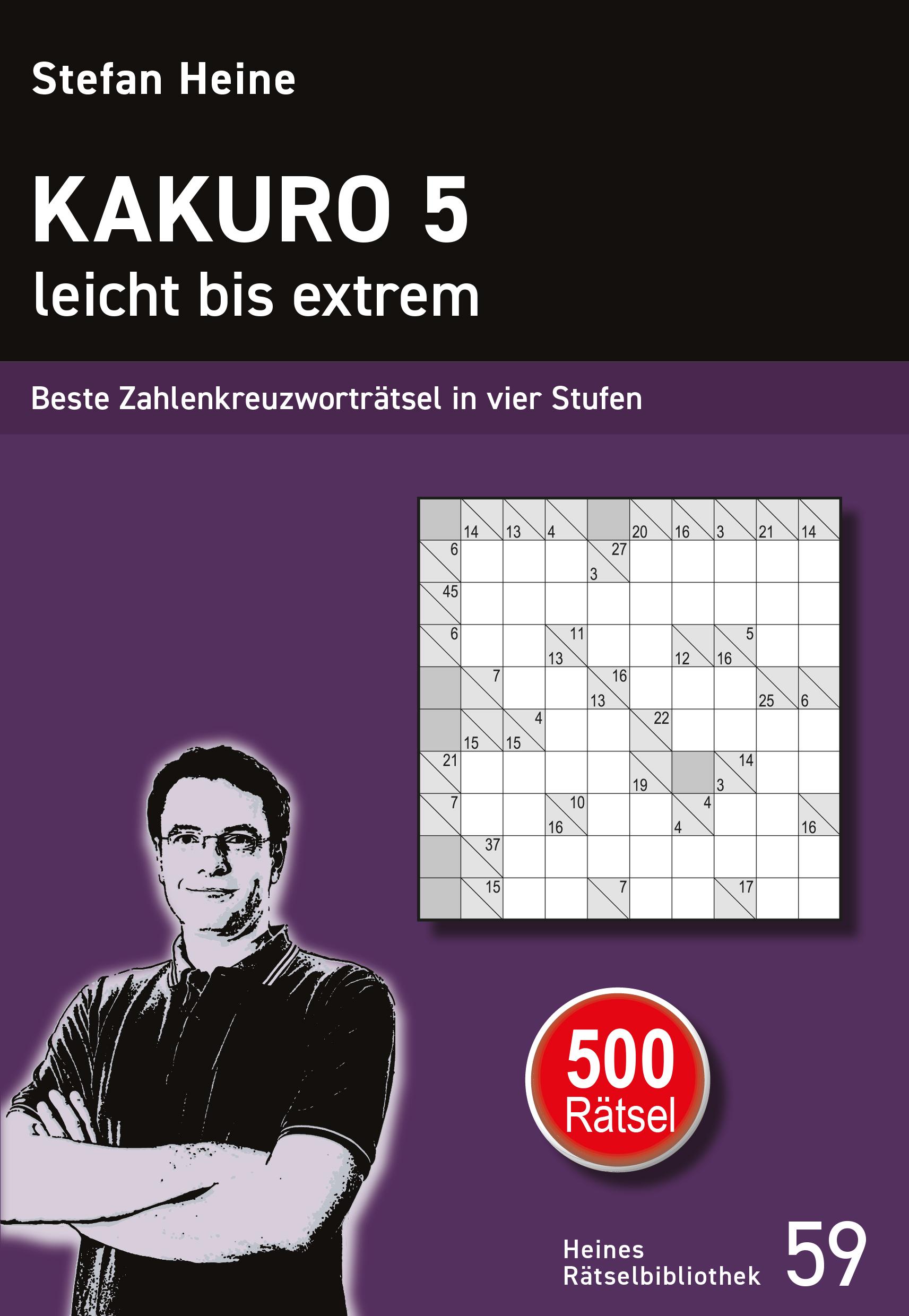 Vorderes Coverbild Kakuro 5 - leicht bis extrem