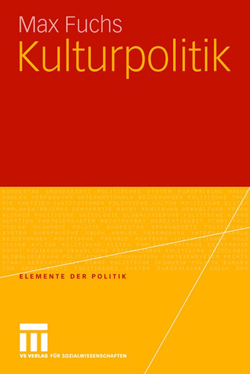 Vorderes Coverbild Kulturpolitik