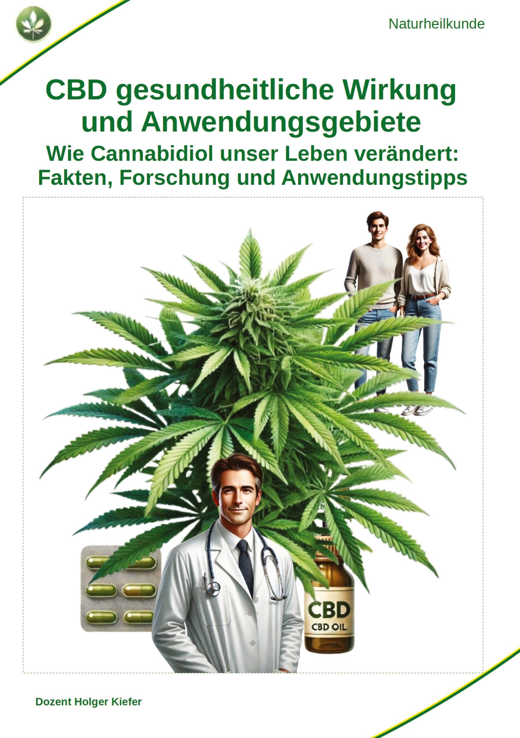 Vorderes Coverbild CBD gesundheitliche Wirkung und Anwendungsgebiete
