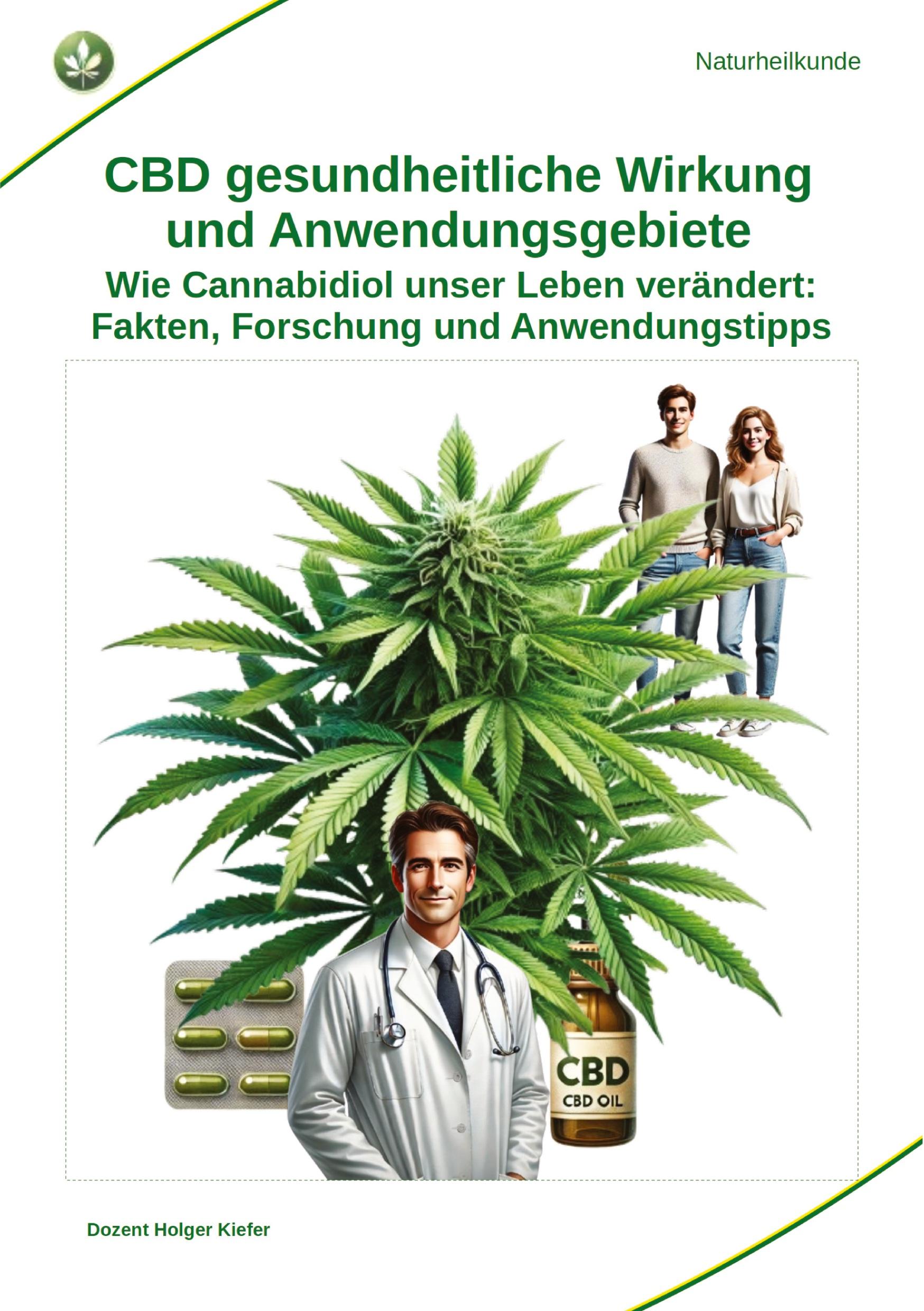 Vorderes Coverbild CBD gesundheitliche Wirkung und Anwendungsgebiete