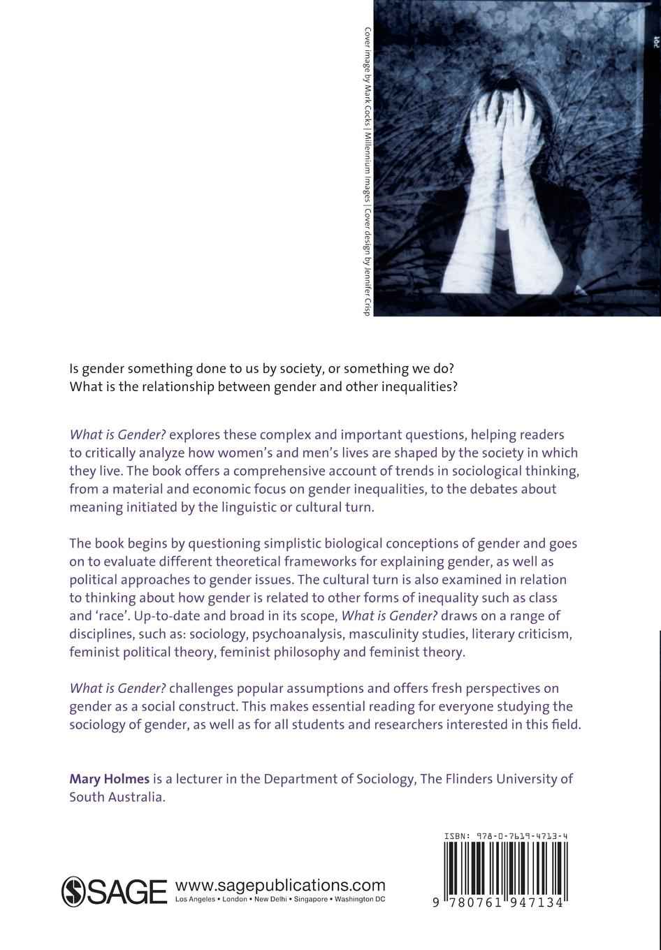 Rückseitencover What is Gender?