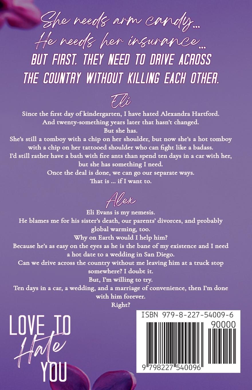 Rückseitencover Love to Hate You