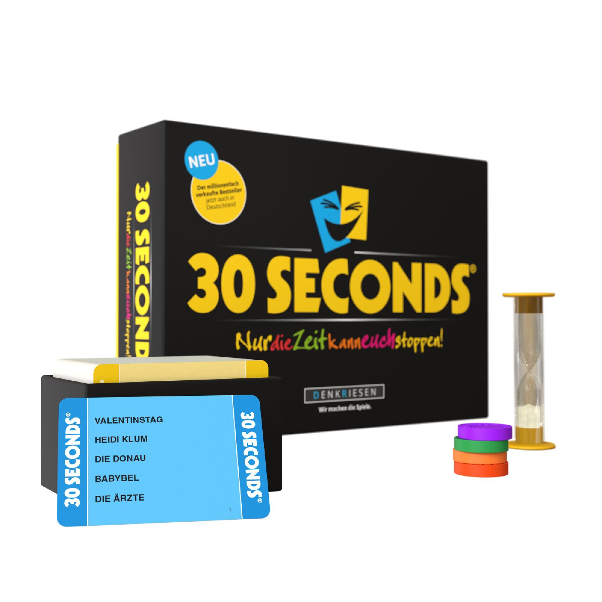 Vorderes Coverbild DENKRIESEN - 30 Seconds® - "Nur die Zeit kann euch stoppen!"
