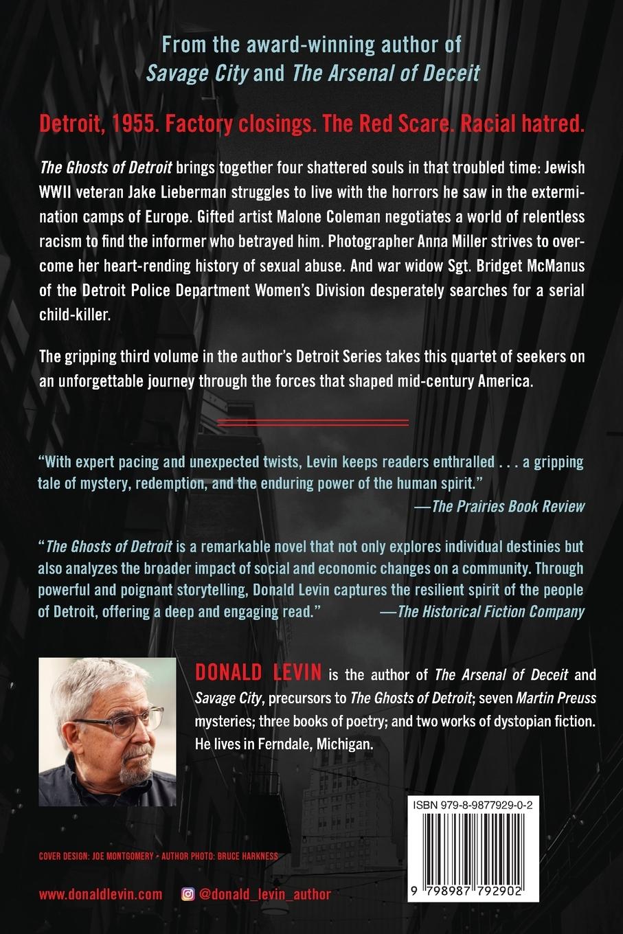 Rückseitencover The Ghosts of Detroit