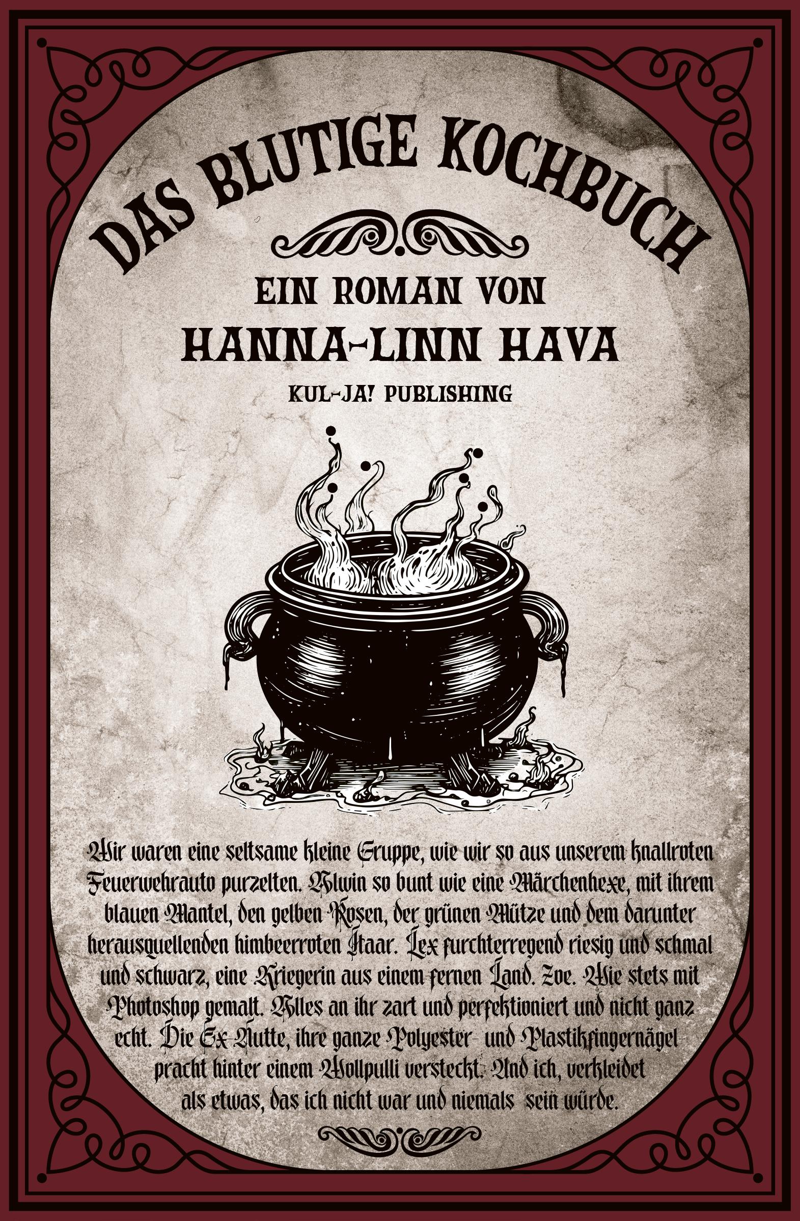 Vorderes Coverbild Das blutige Kochbuch