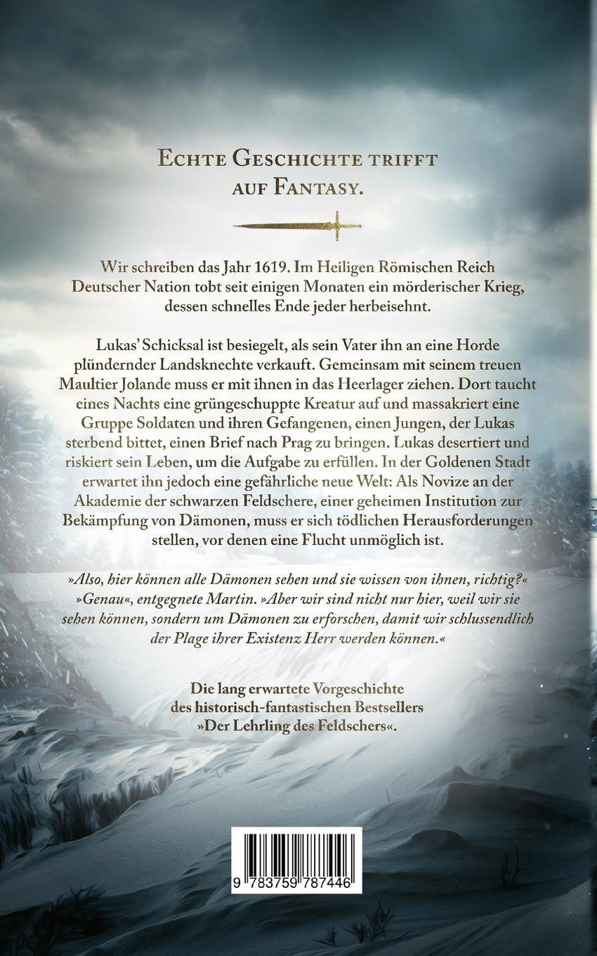 Rückseitencover Die Akademie der schwarzen Feldschere