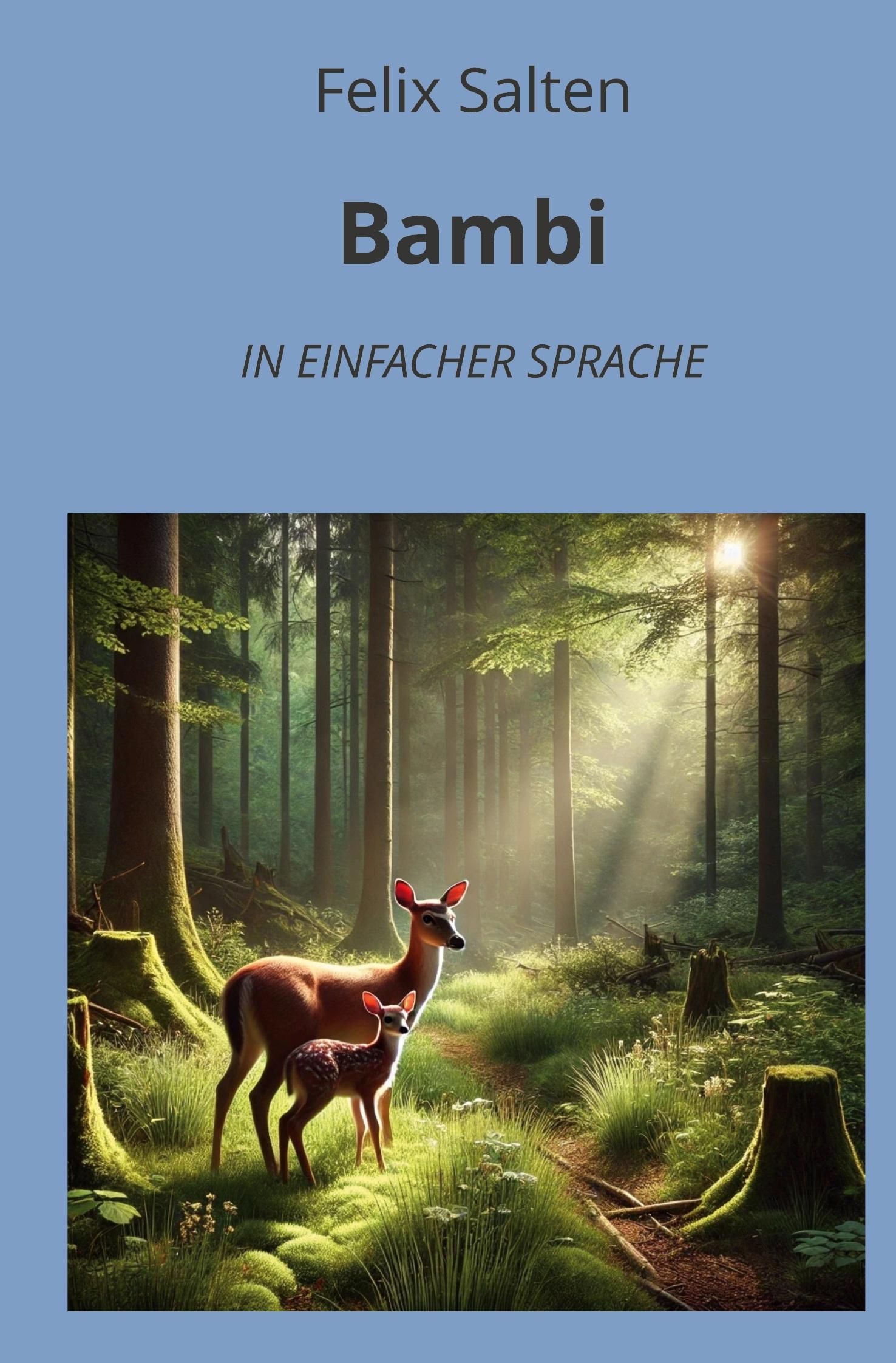 Vorderes Coverbild Bambi: In Einfacher Sprache