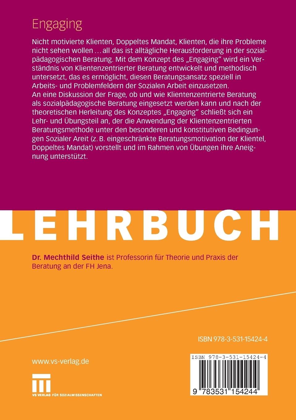 Rückseitencover Engaging