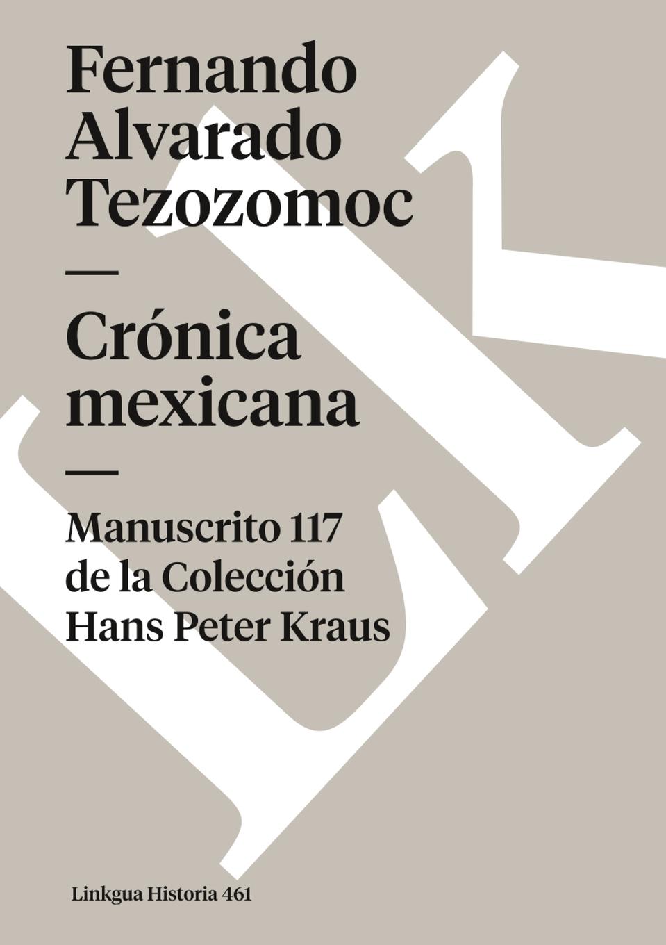 Vorderes Coverbild Crónica mexicana
