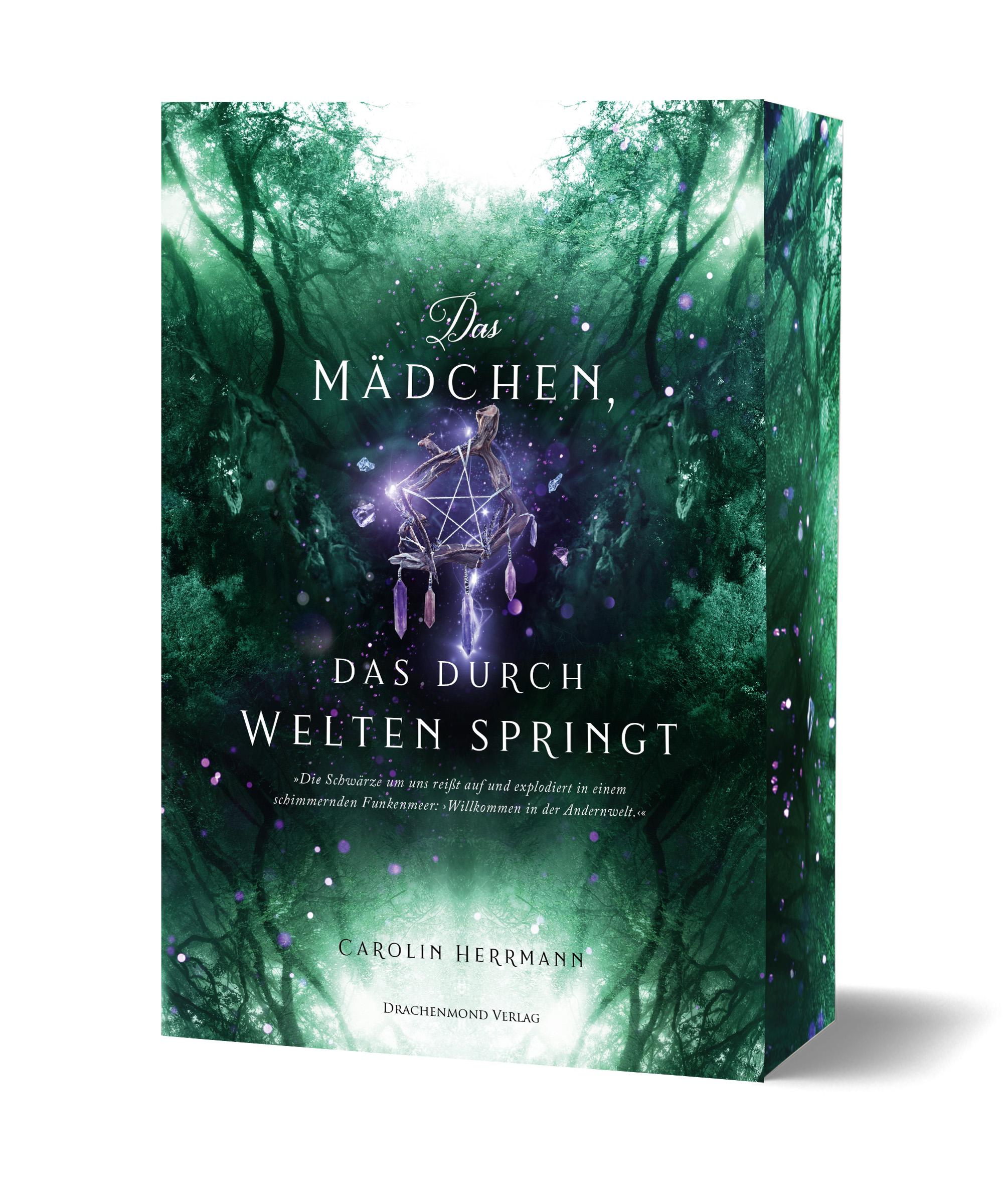 Vorderes Coverbild Das Mädchen, das durch Welten springt