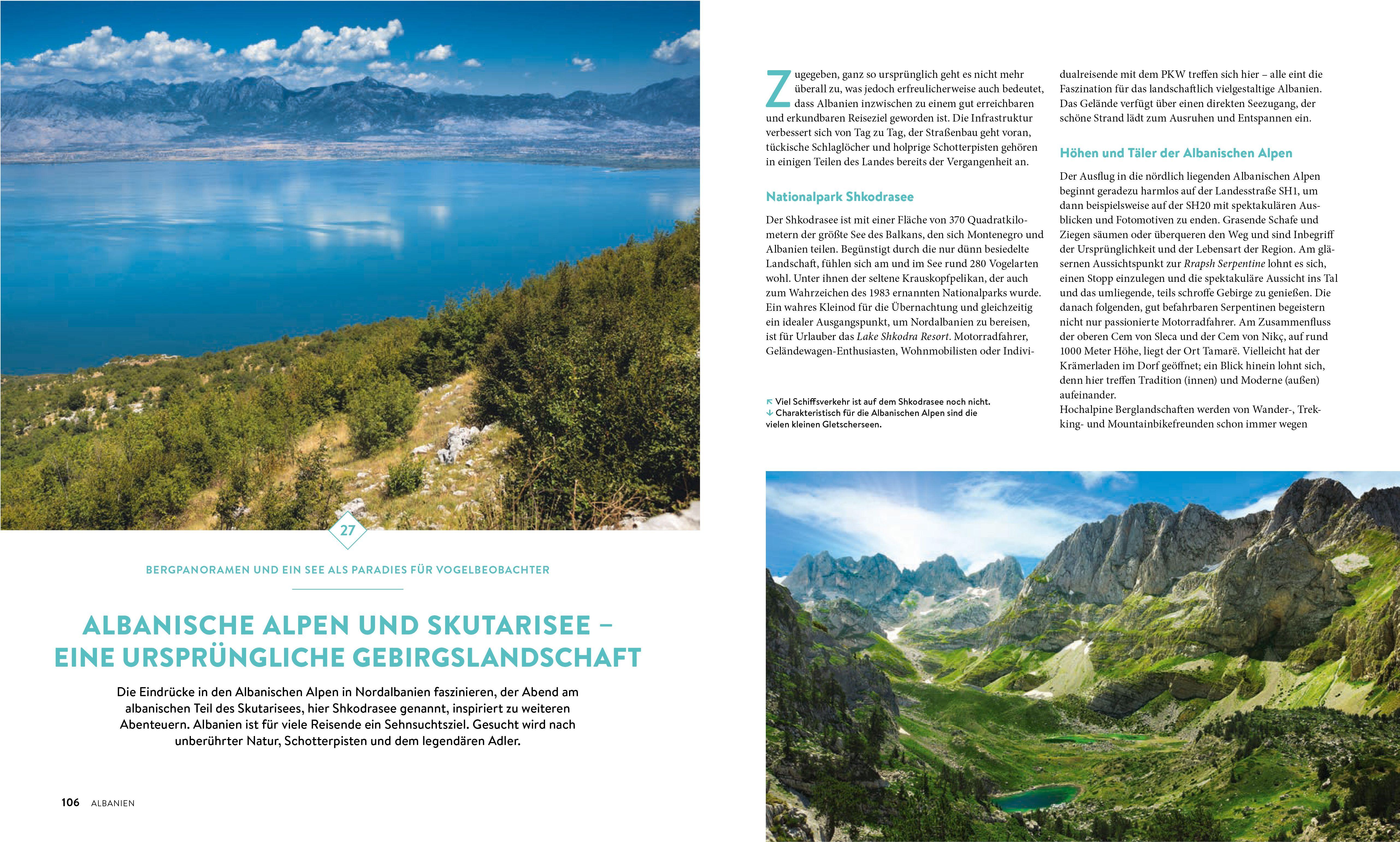 Beispielinhalt (Bild) Highlights Albanien