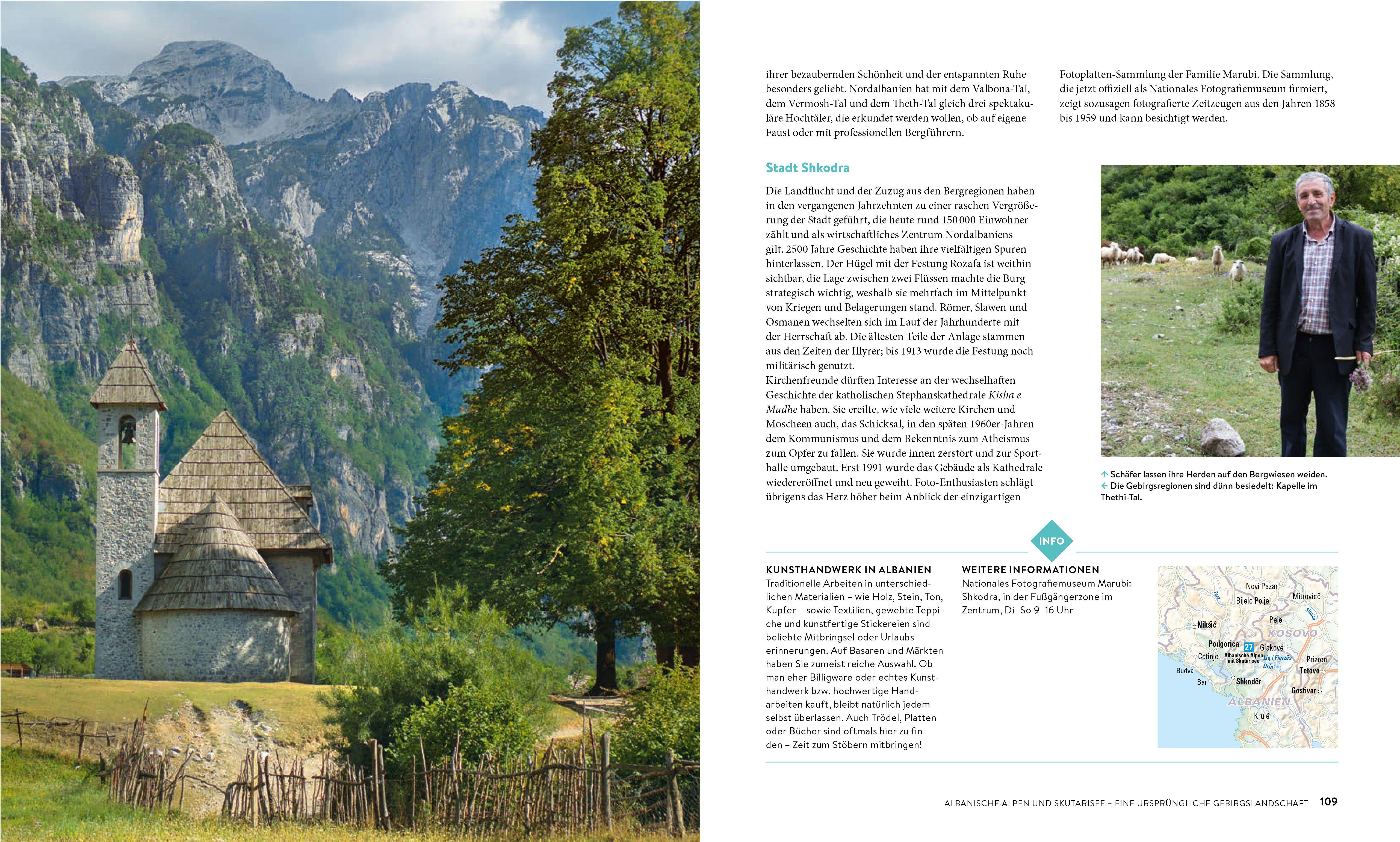 Beispielinhalt (Bild) Highlights Albanien