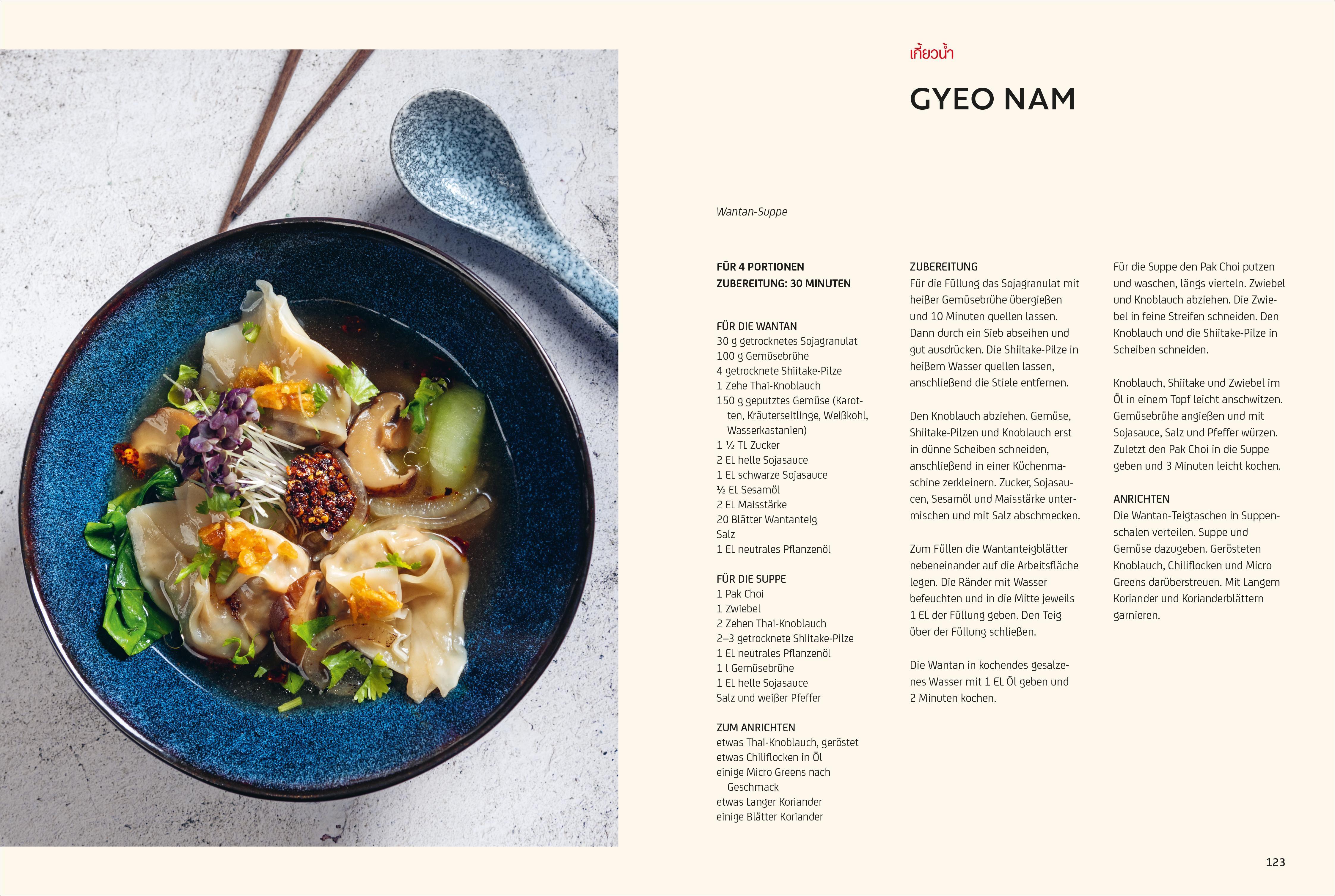 Beispielinhalt (Bild) Vegan Thai