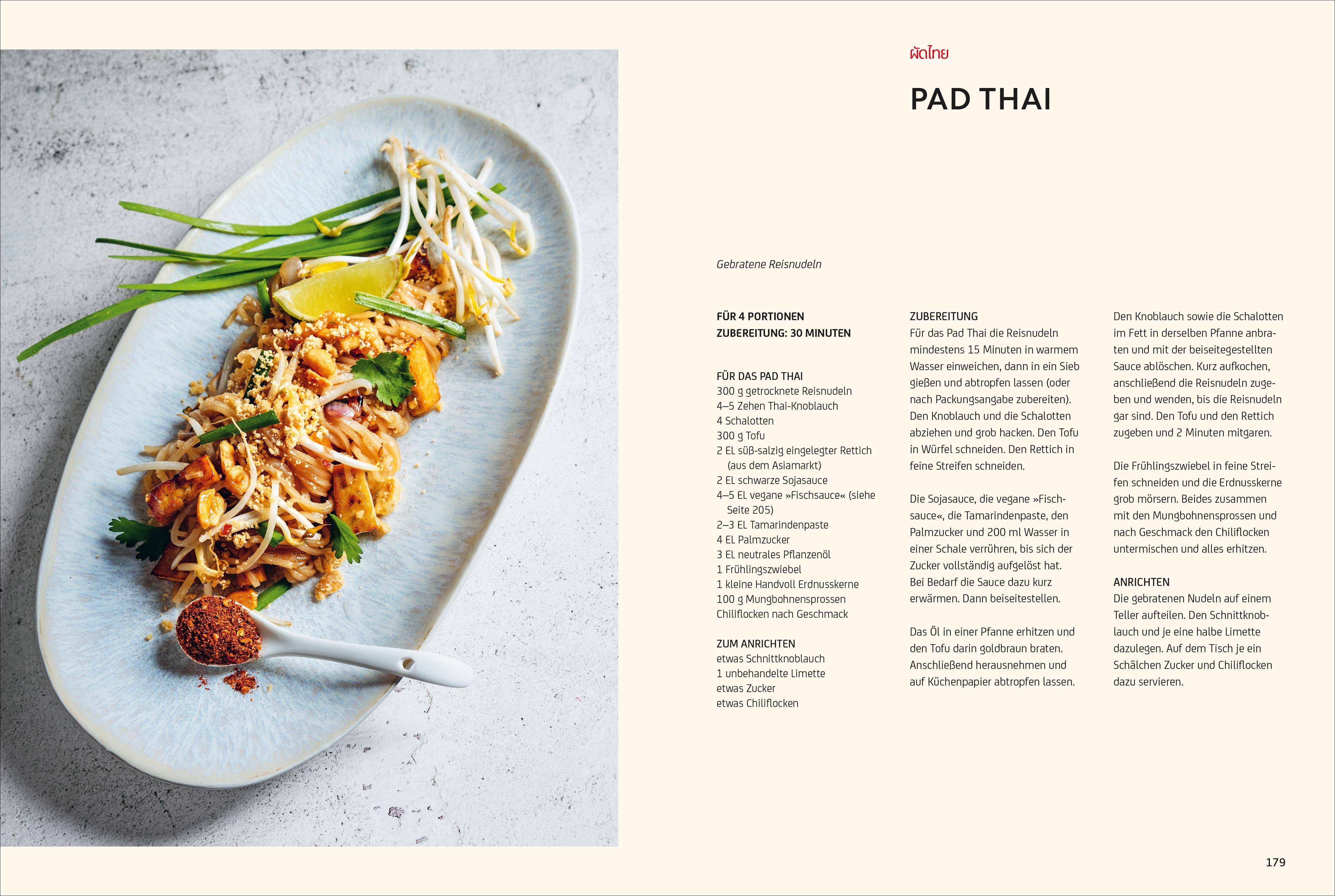 Beispielinhalt (Bild) Vegan Thai