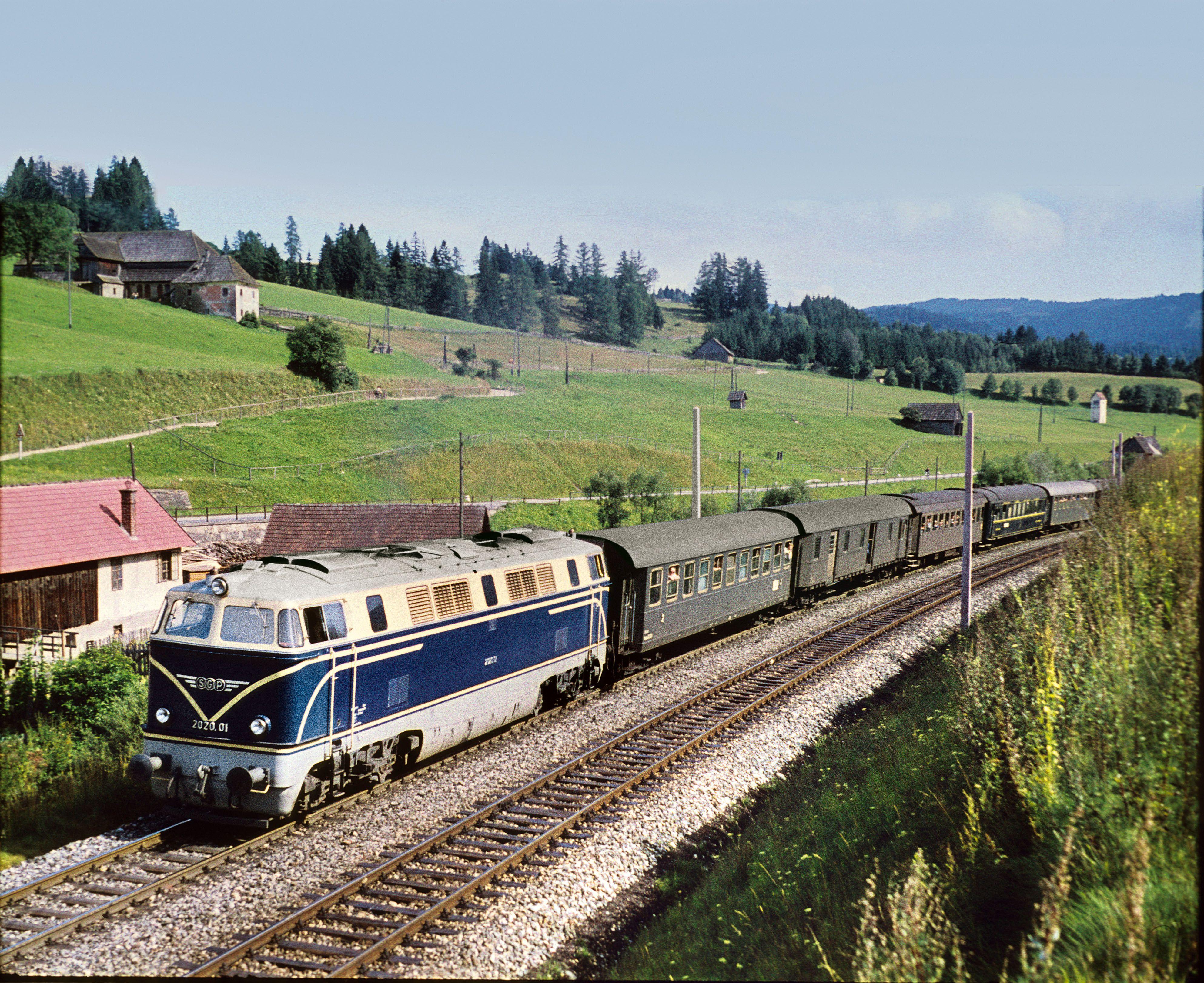 Beispielinhalt (Bild) Eisenbahn in Österreich