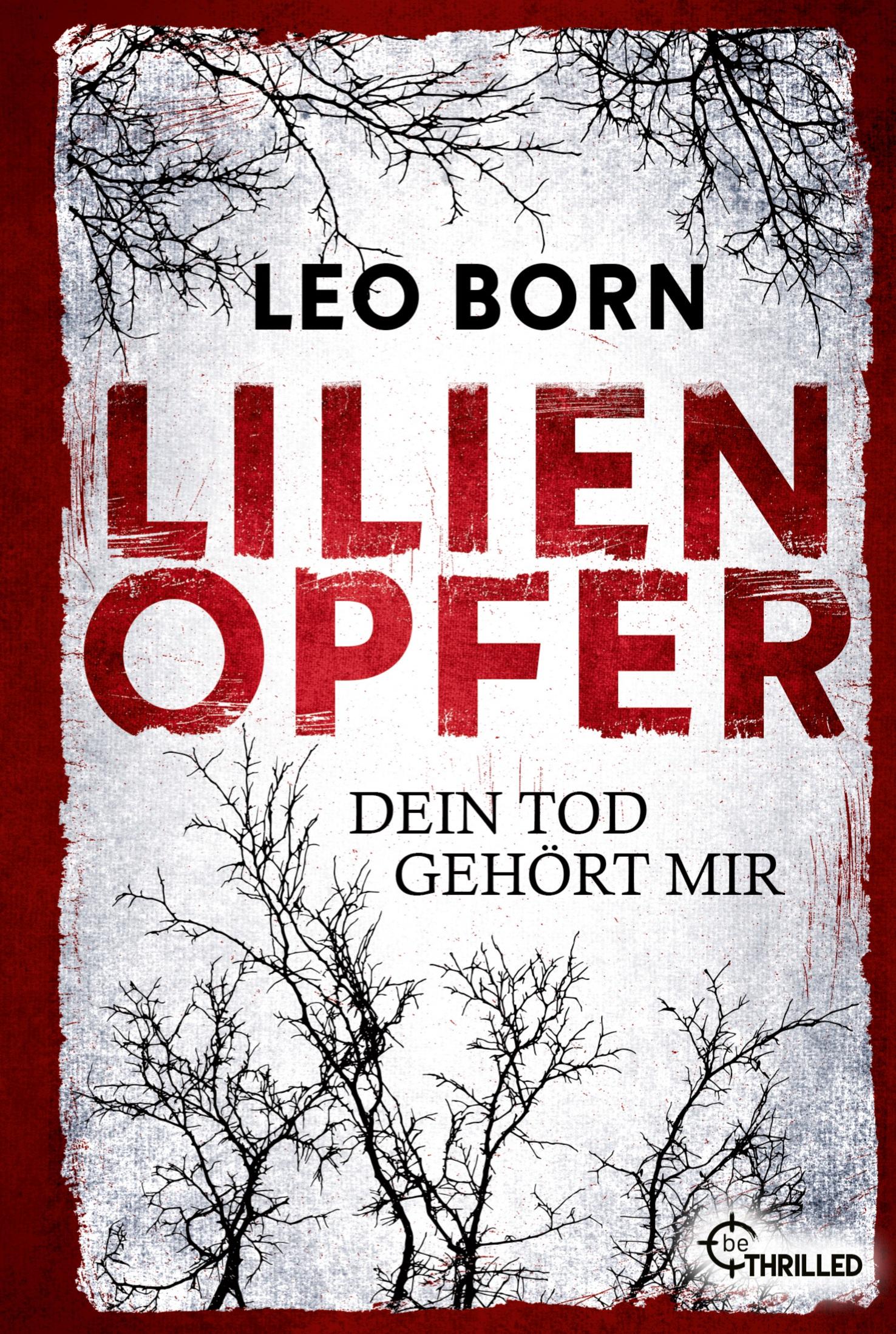 Vorderes Coverbild Lilienopfer. Dein Tod gehört mir