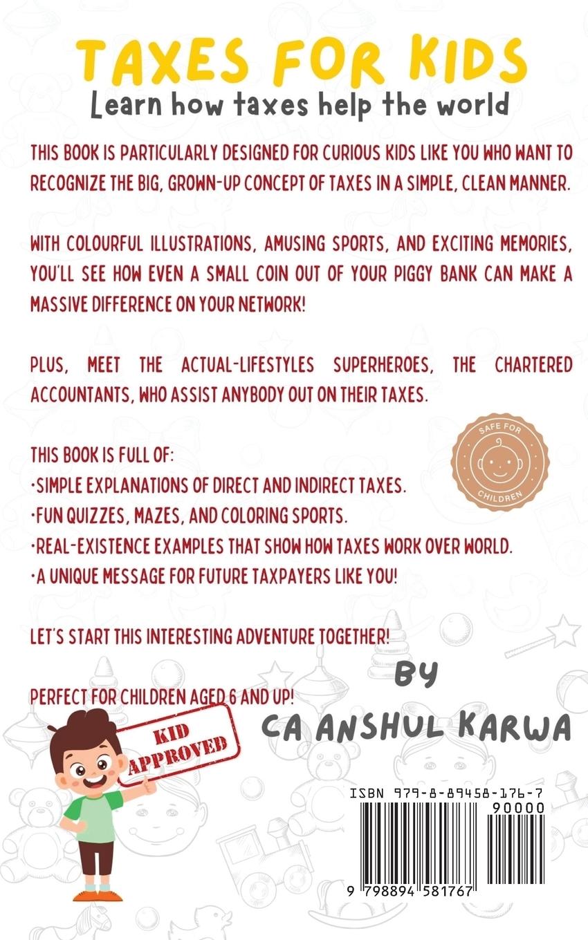 Rückseitencover TAXES FOR KIDS