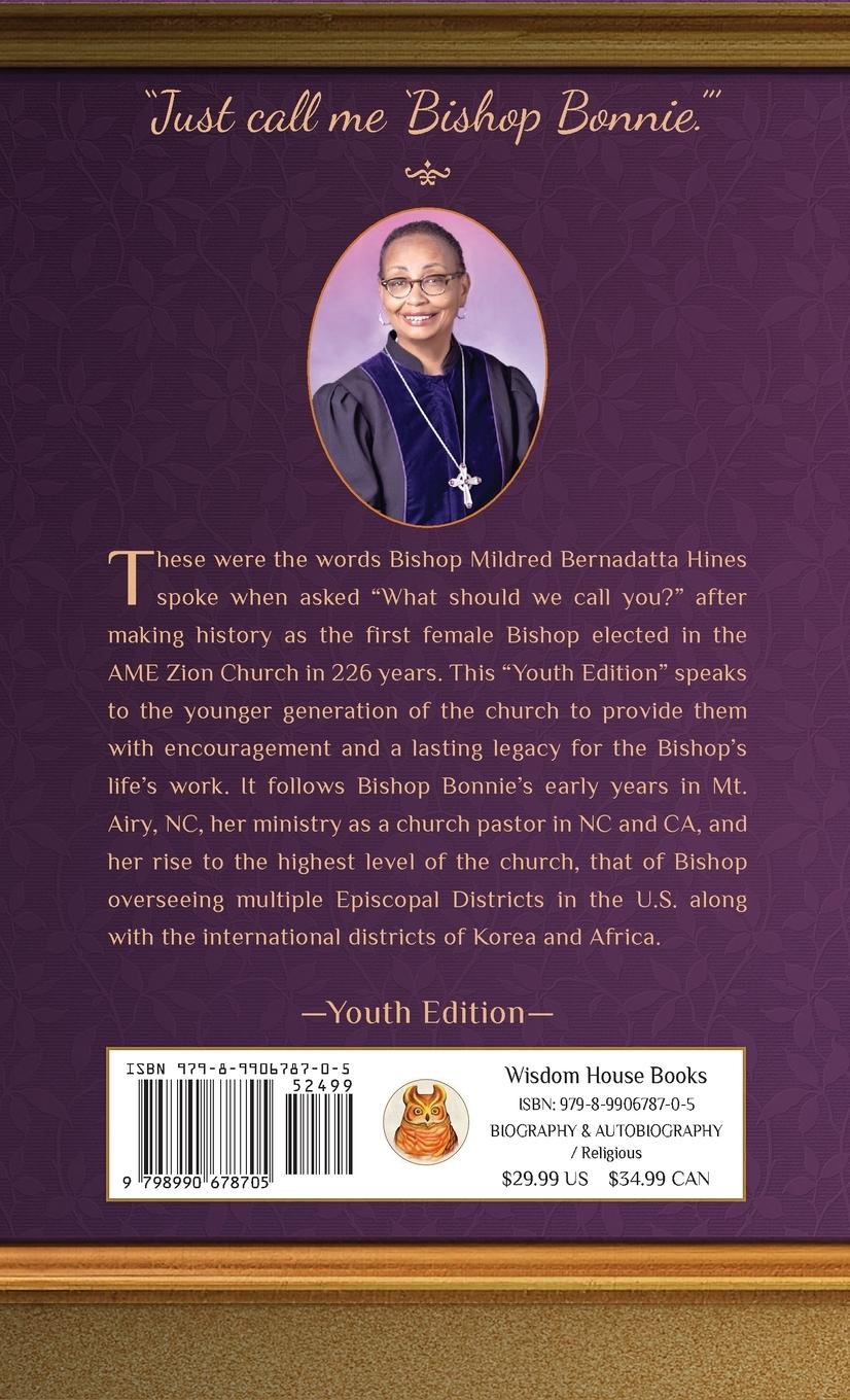 Rückseitencover A Bishop Called Bonnie