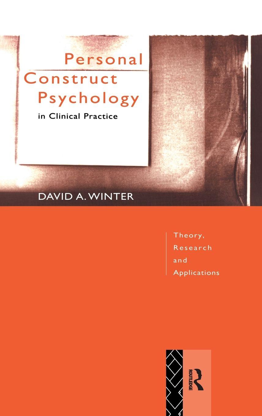 Vorderes Coverbild Personal Construct Psychology in Clinical Practice