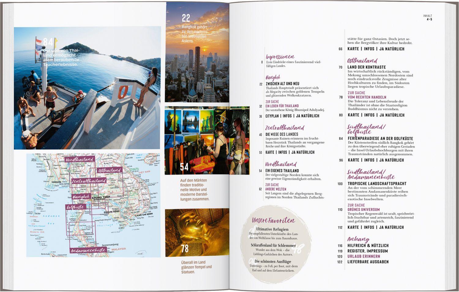Beispielinhalt (Bild) DUMONT Bildatlas Thailand